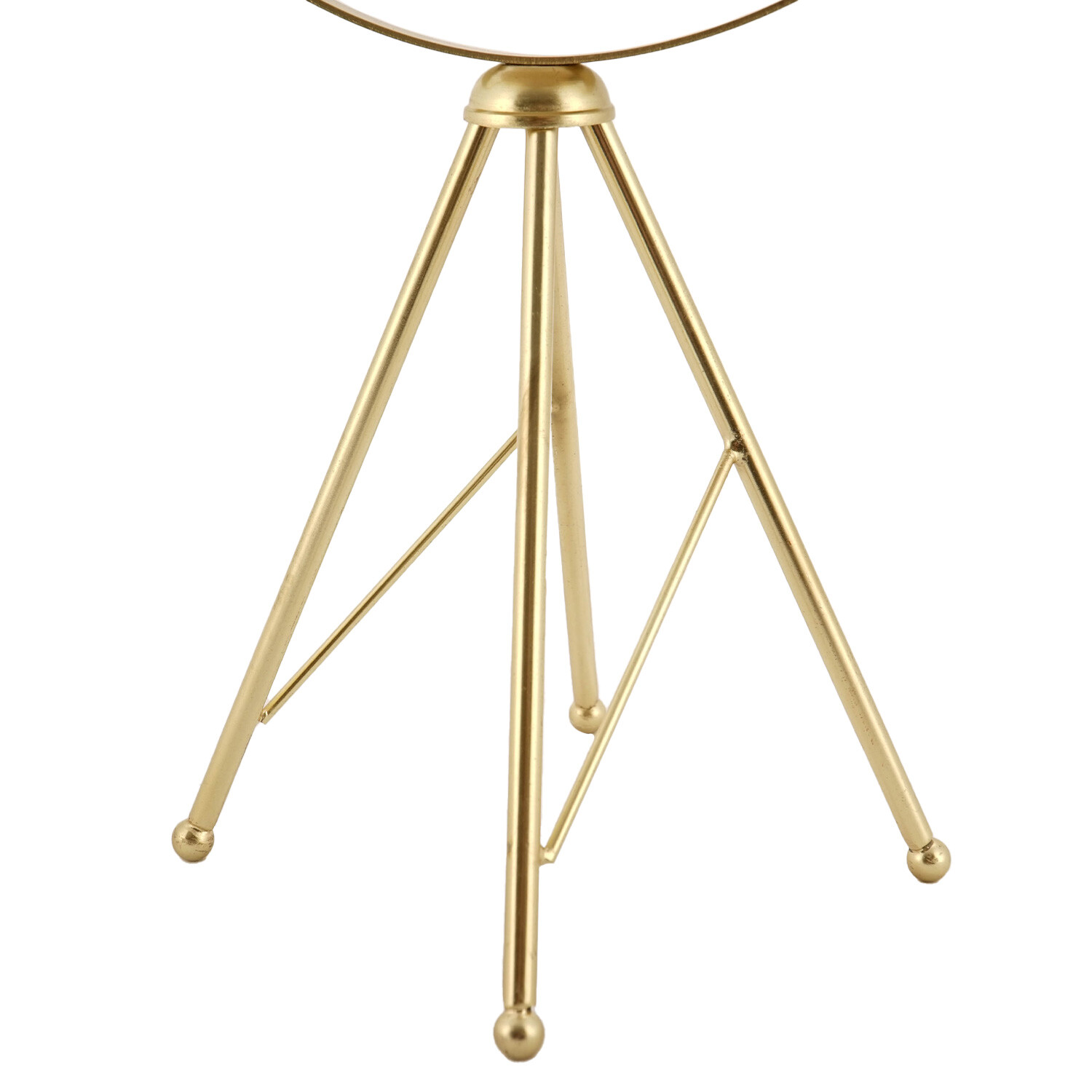 Gold Globe on Stand Image 4