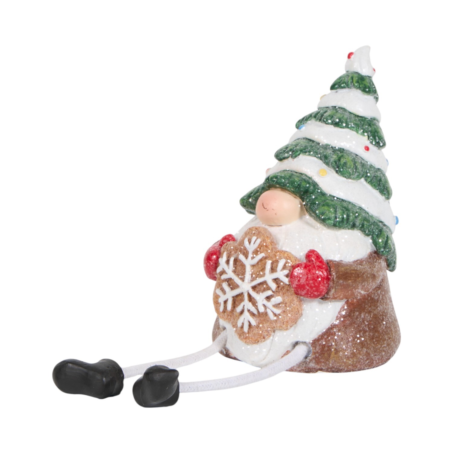 Glitter Gingerbread Gonk Shelf Sitter Image 4