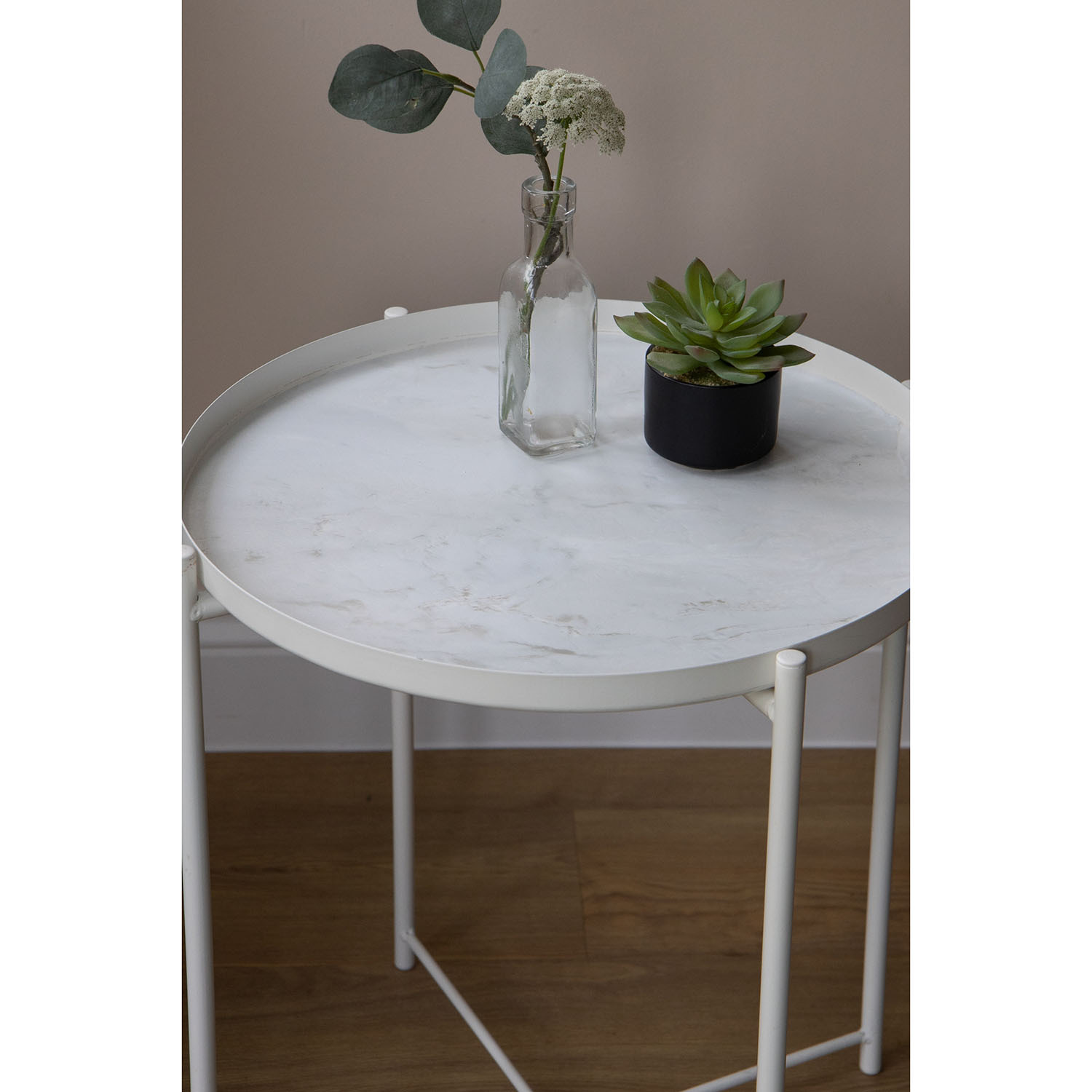 d-c-fix Romeo Matt White Self Adhesive Vinyl Film - Matt White Image 2