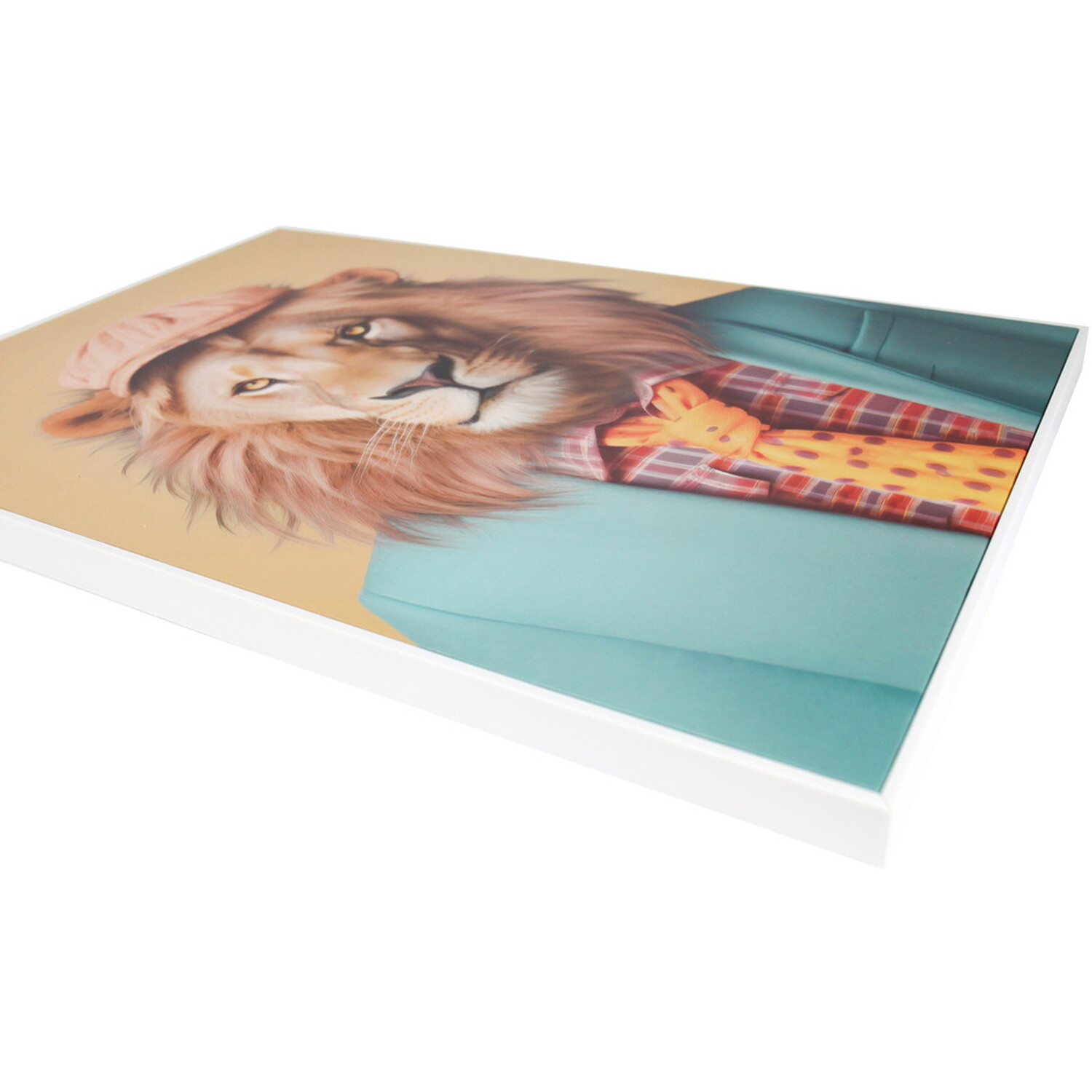 Bright Dapper Animal Framed Print - Multicolour Image 3