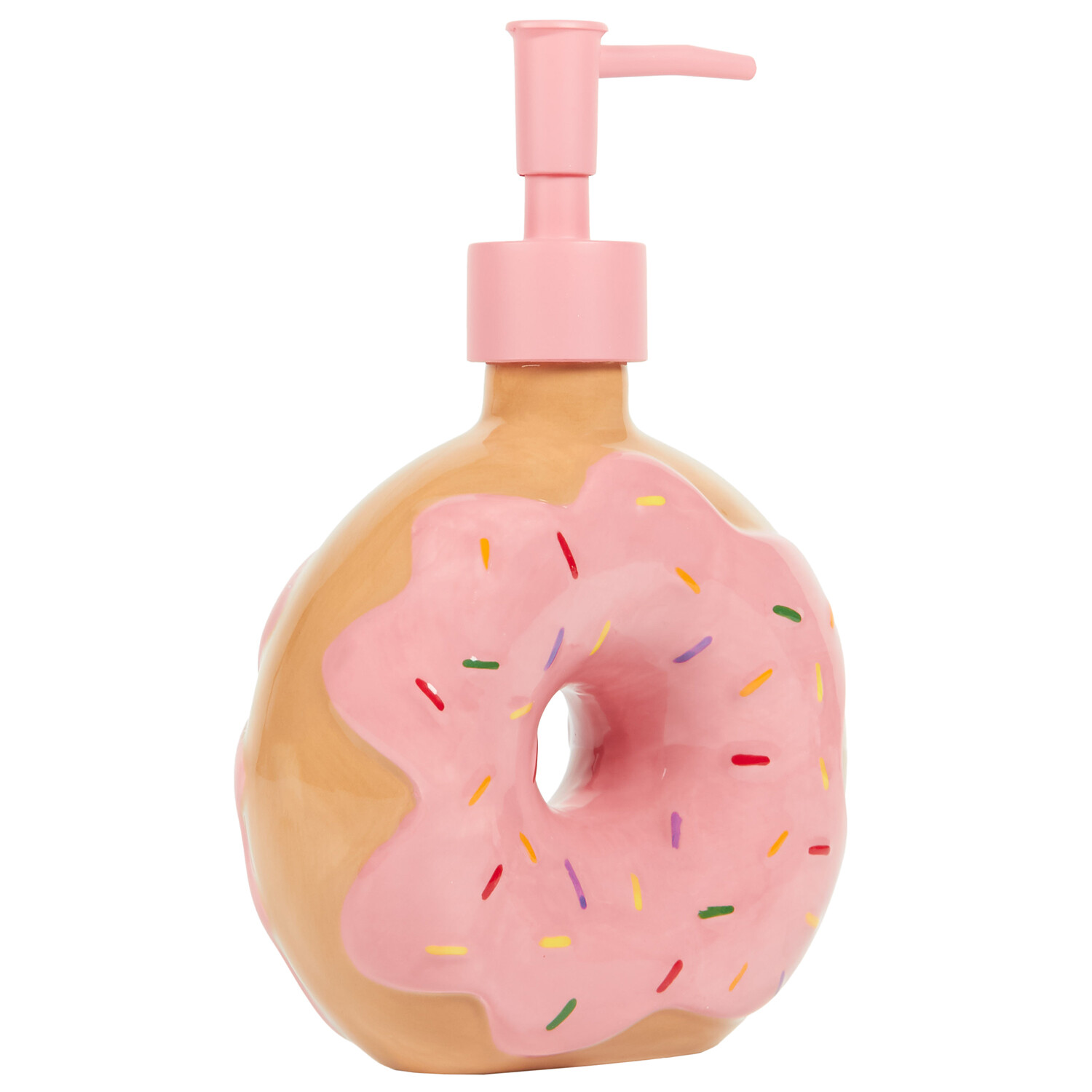 Doughnut Soap Dispenser Pink Image 2