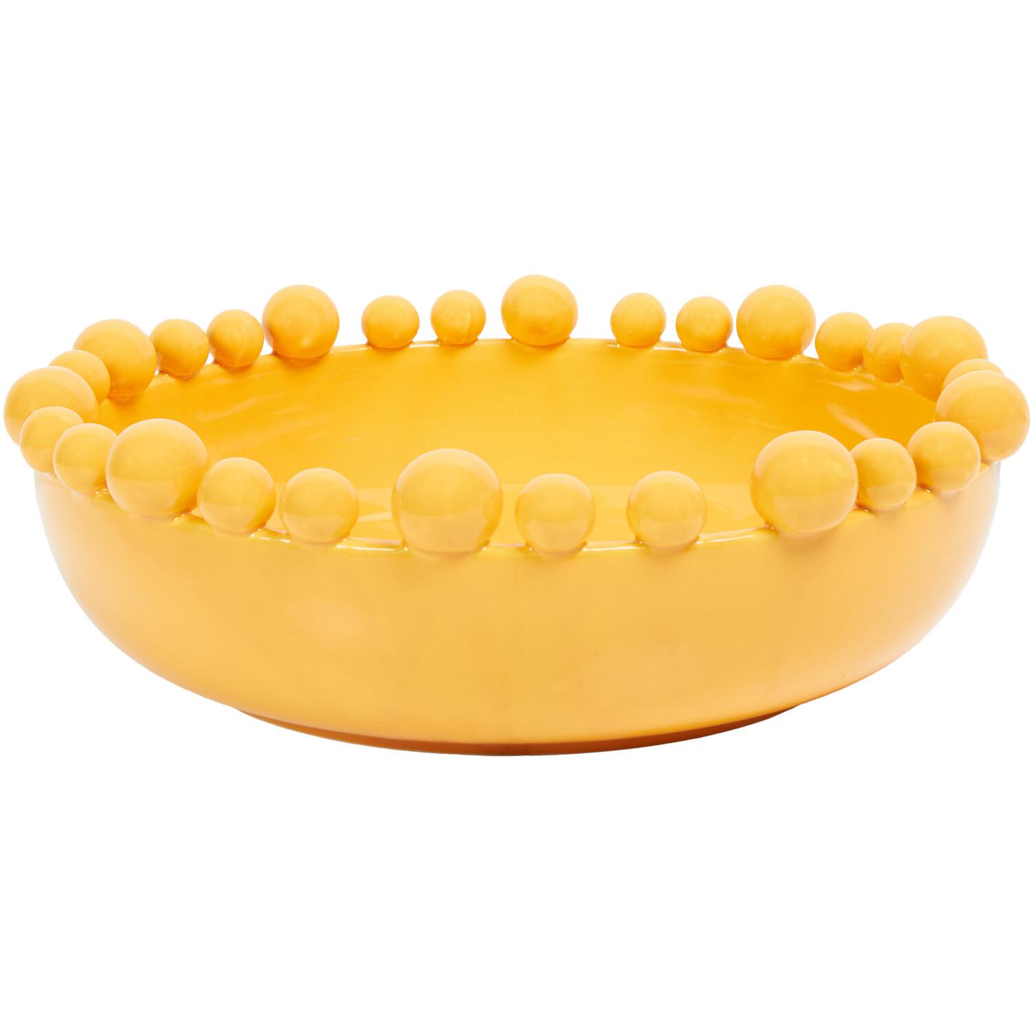 Ball Edged Bowl - Mustard Image 2
