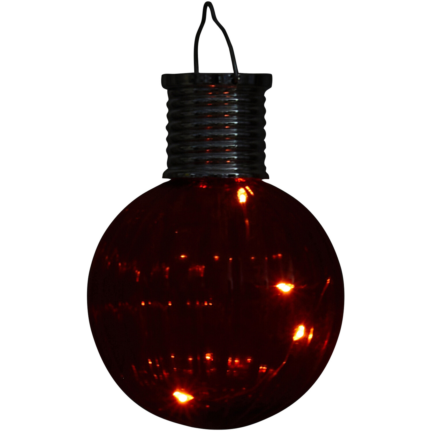 Solar Hanging Bulb Light Image 4