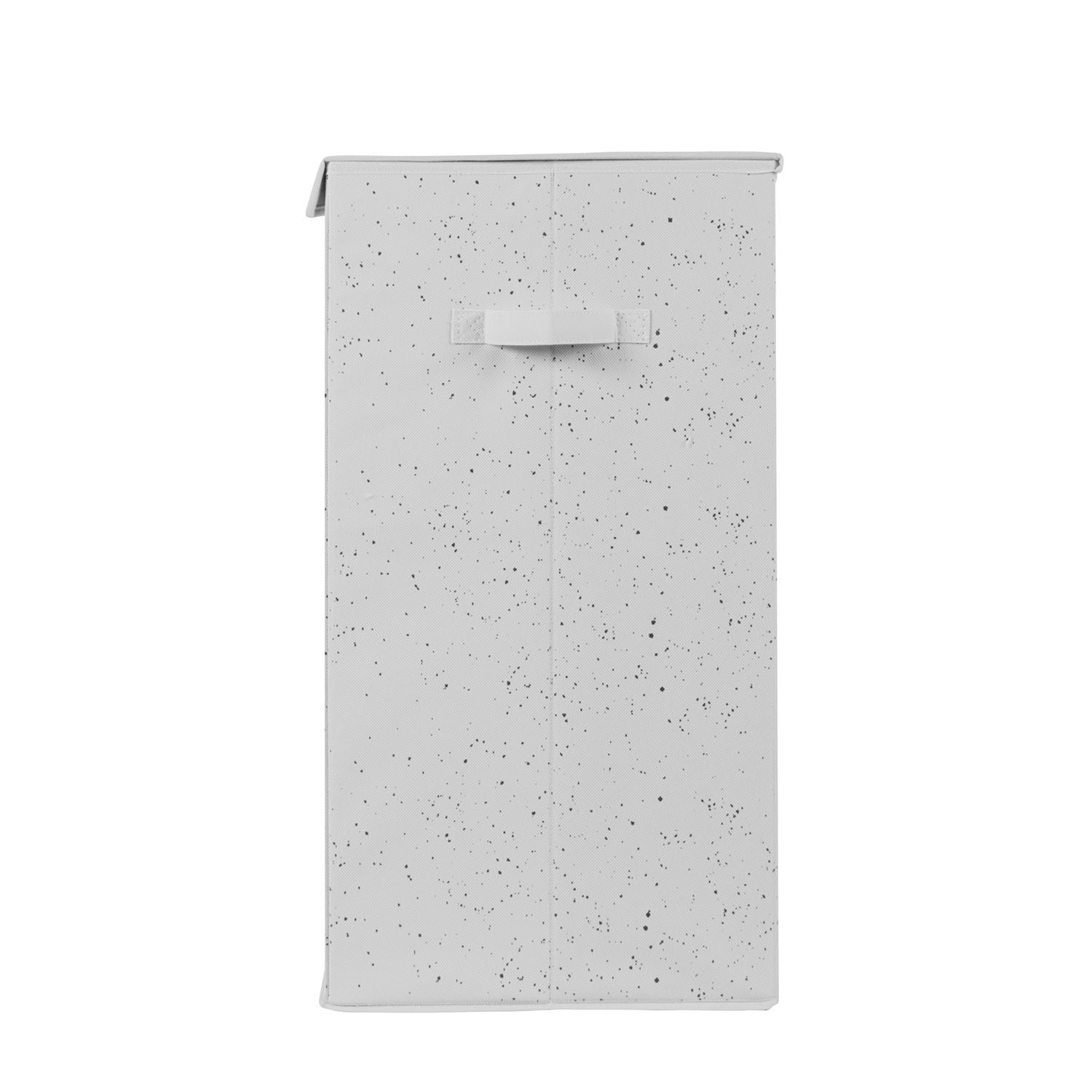 Speckle Folding Laundry Hamper - Grey Image 2