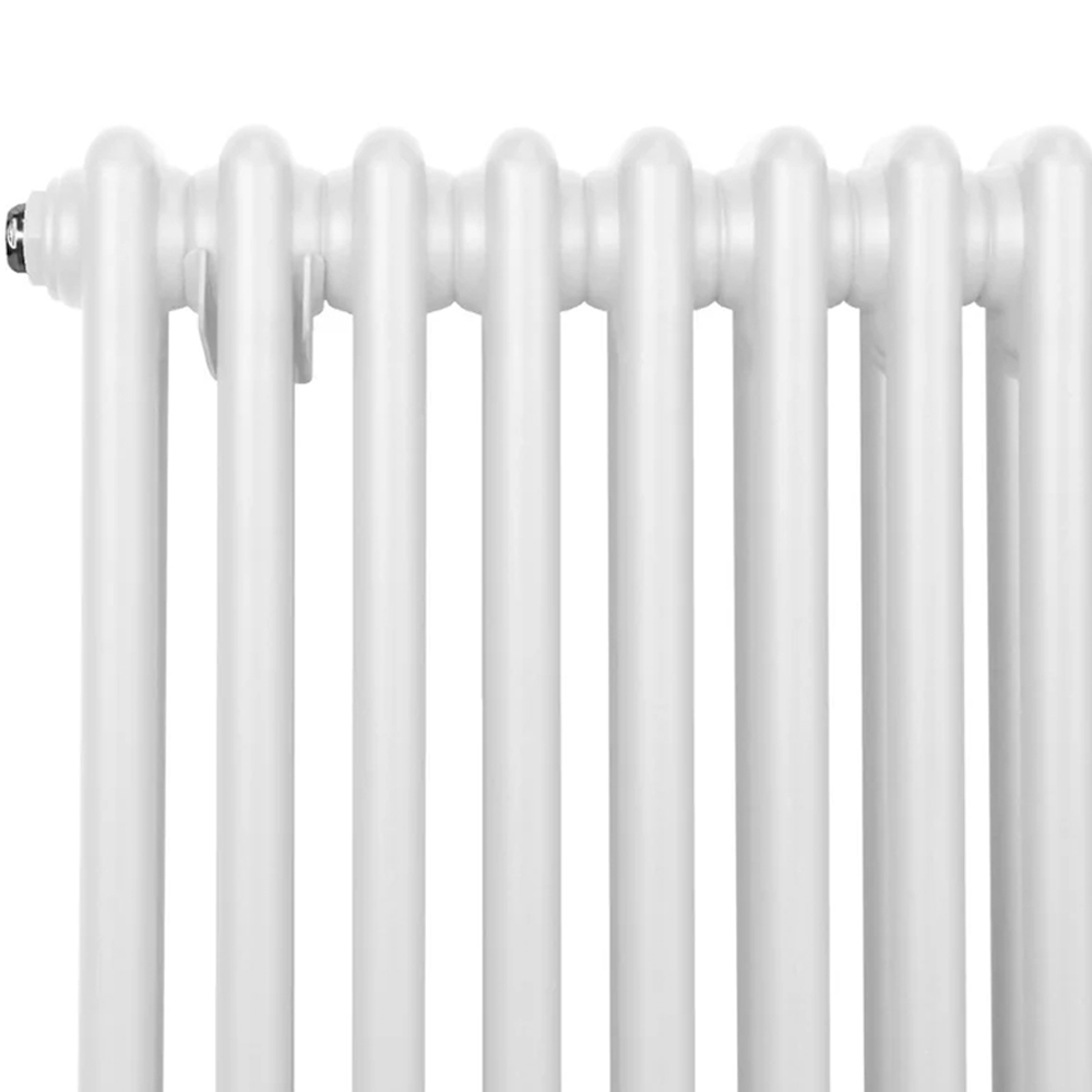 Monster Shop 1861 BTU White Traditional 2 Column Radiator 1500 x 202mm Image 4