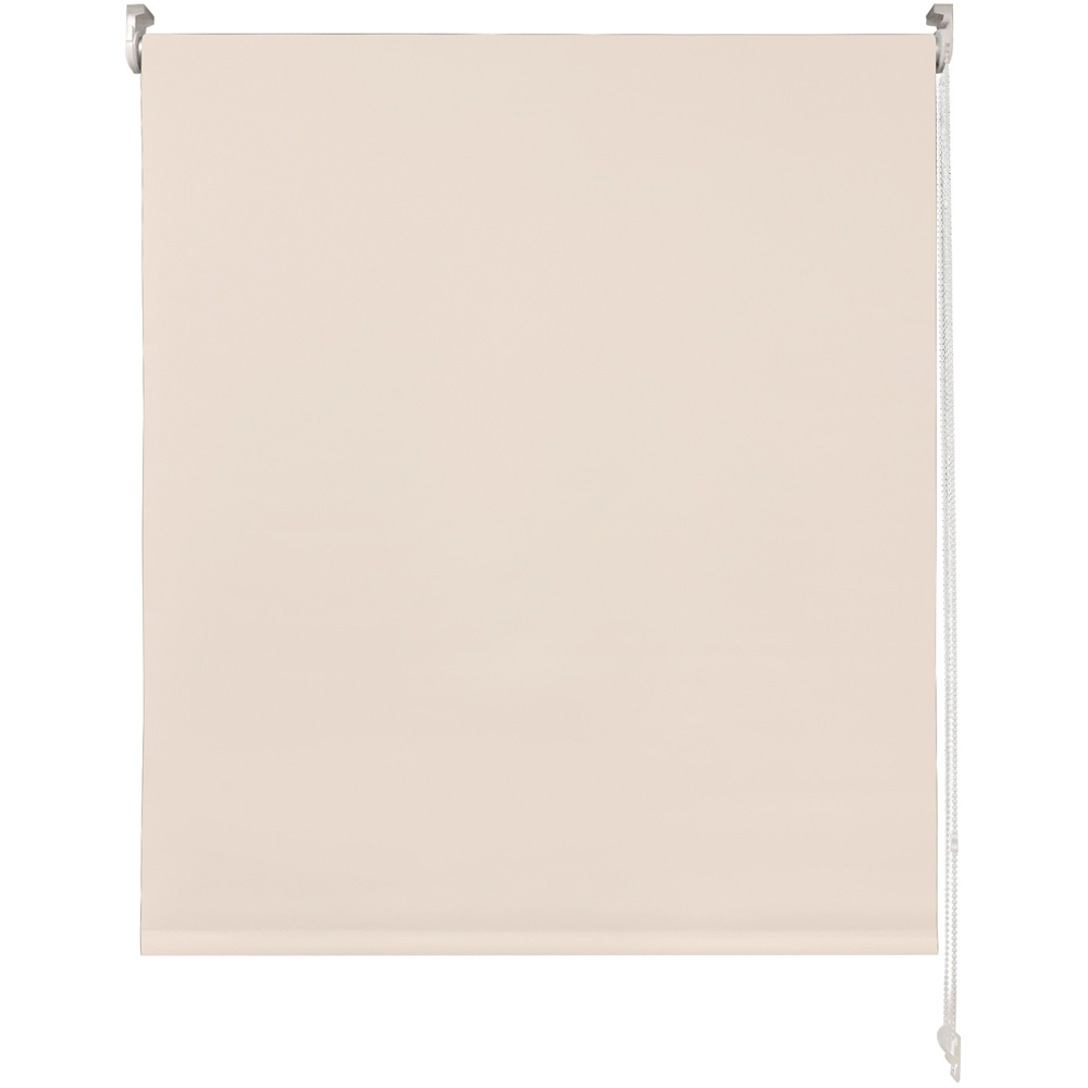Plain Blackout Roller Blinds Ivory 90cm Image 2