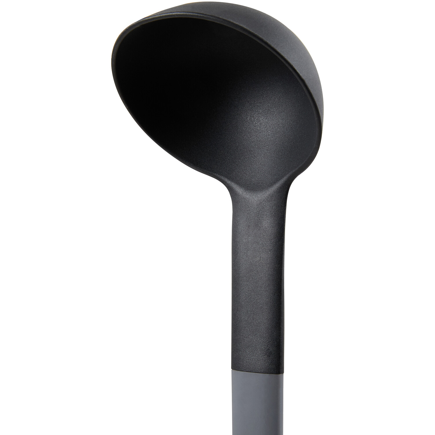 My Kitchen Nylon Ladle with Soft Touch Handle - Black Image 2