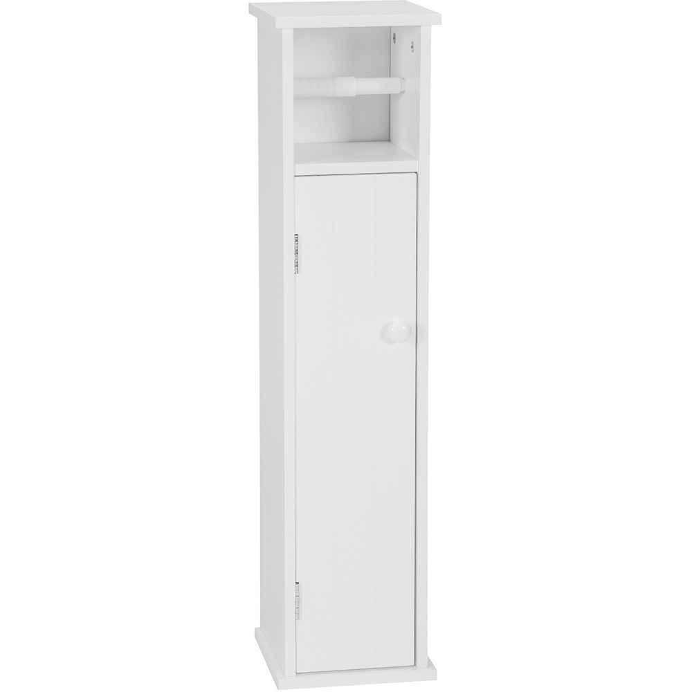 Kingston White Toilet Roll Holder Image 1