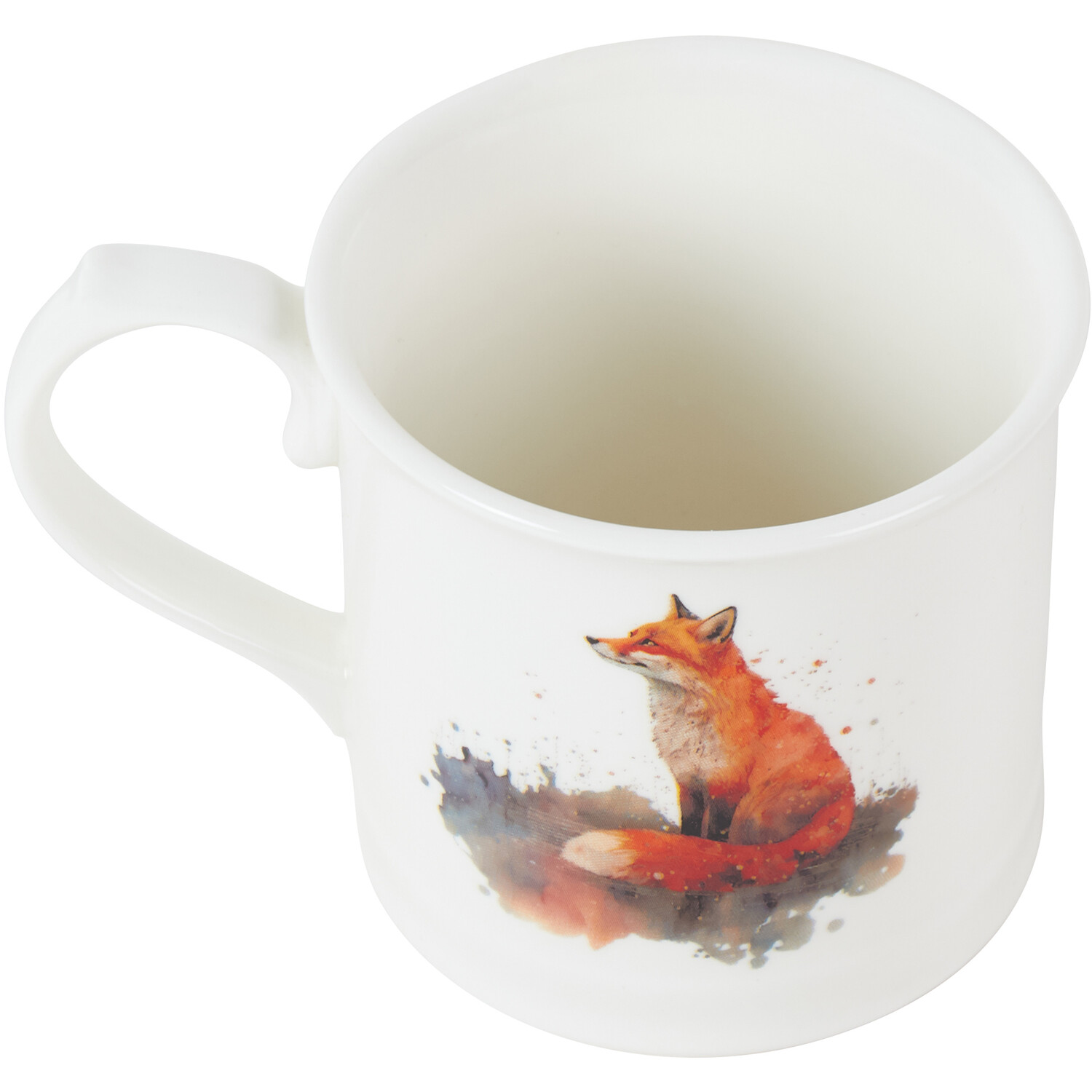 Forest Animal Print Mug - White Image 6