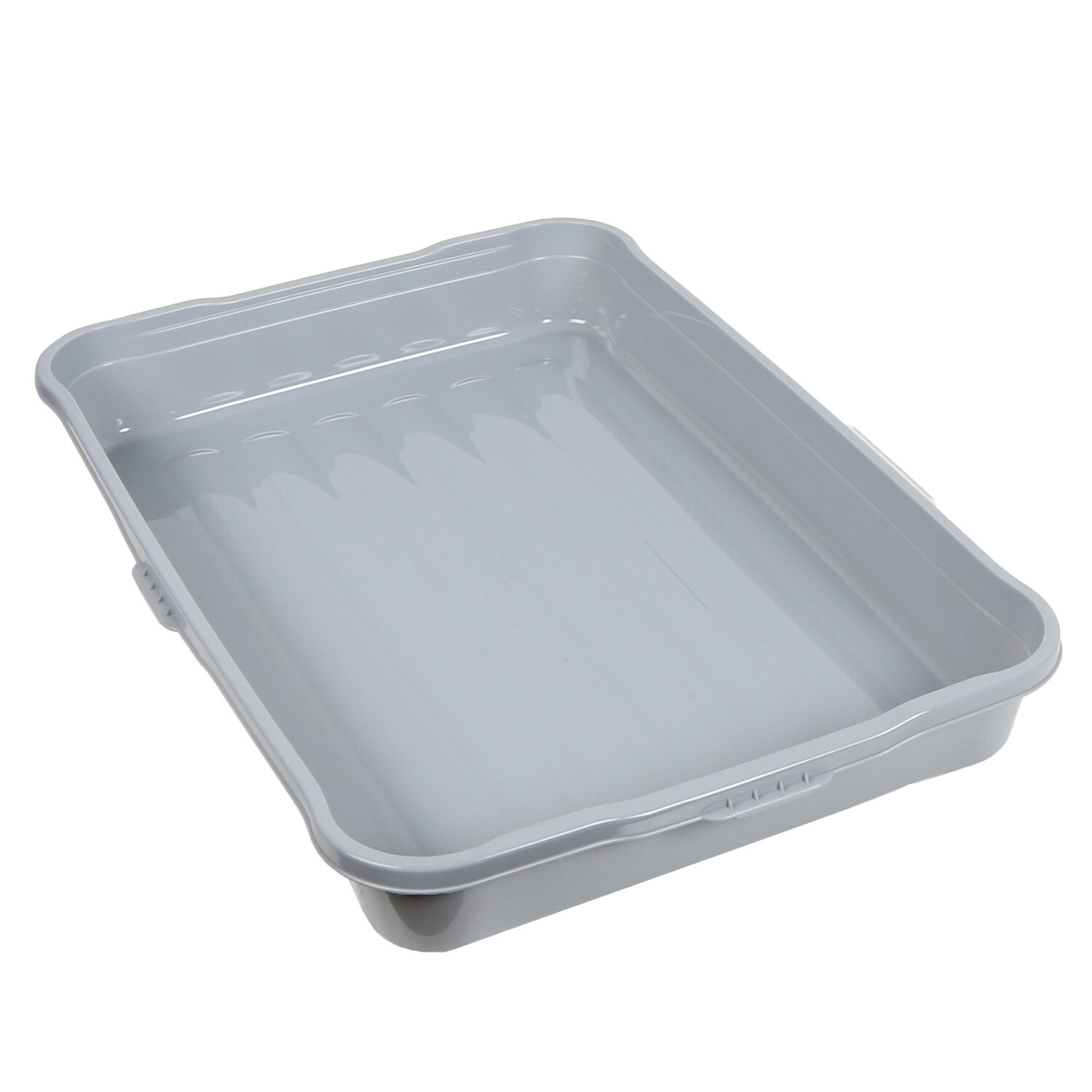 Home Baking Grey Rectangle Cake Carry Box Image 3