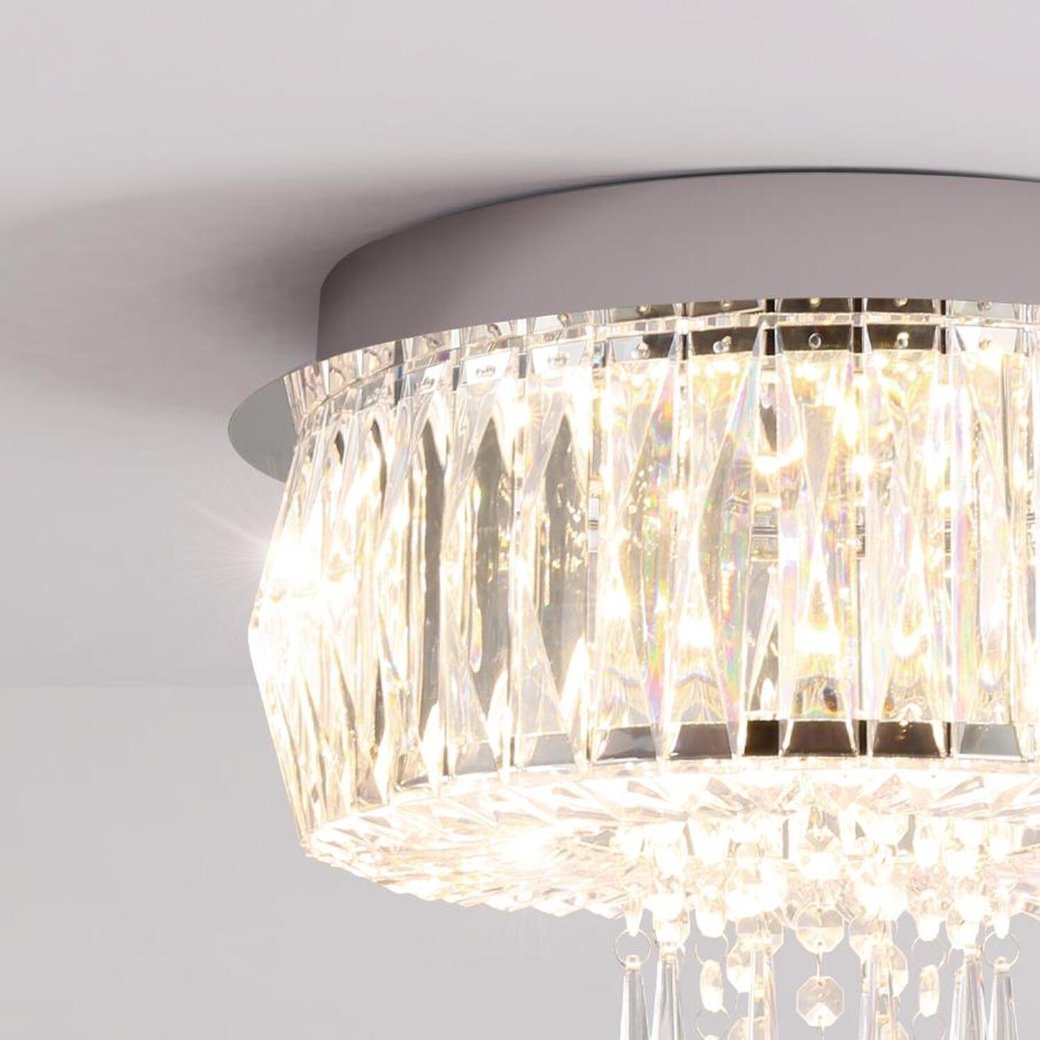 Audrina Flush Ceiling Fitting Image 4