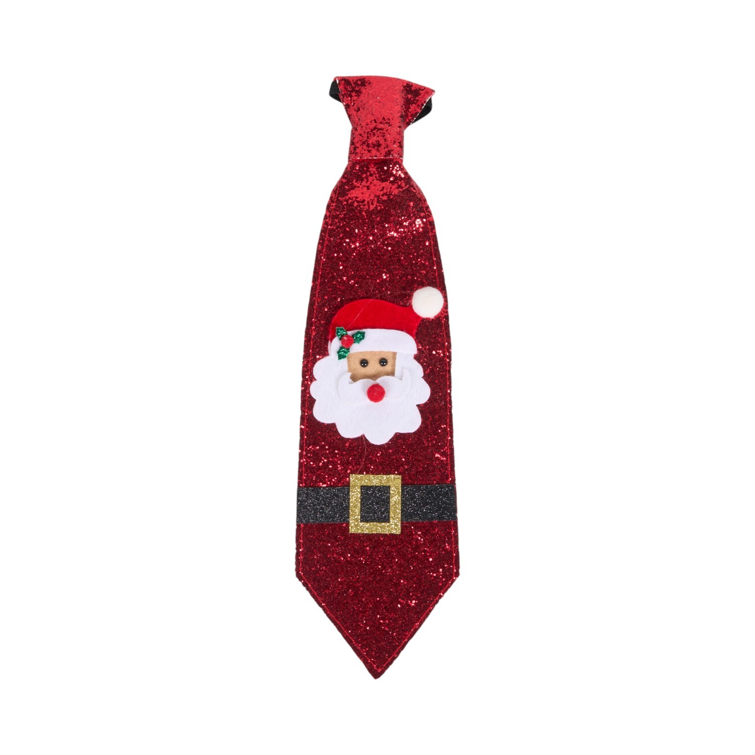 Fun Christmas Tie Red Image 3