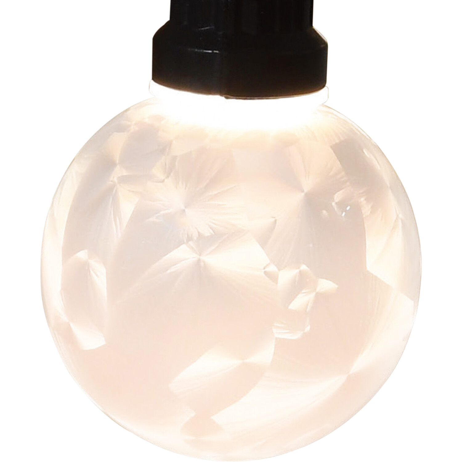 Marble Effect Indoor and Outdoor String Light - Black Image 8