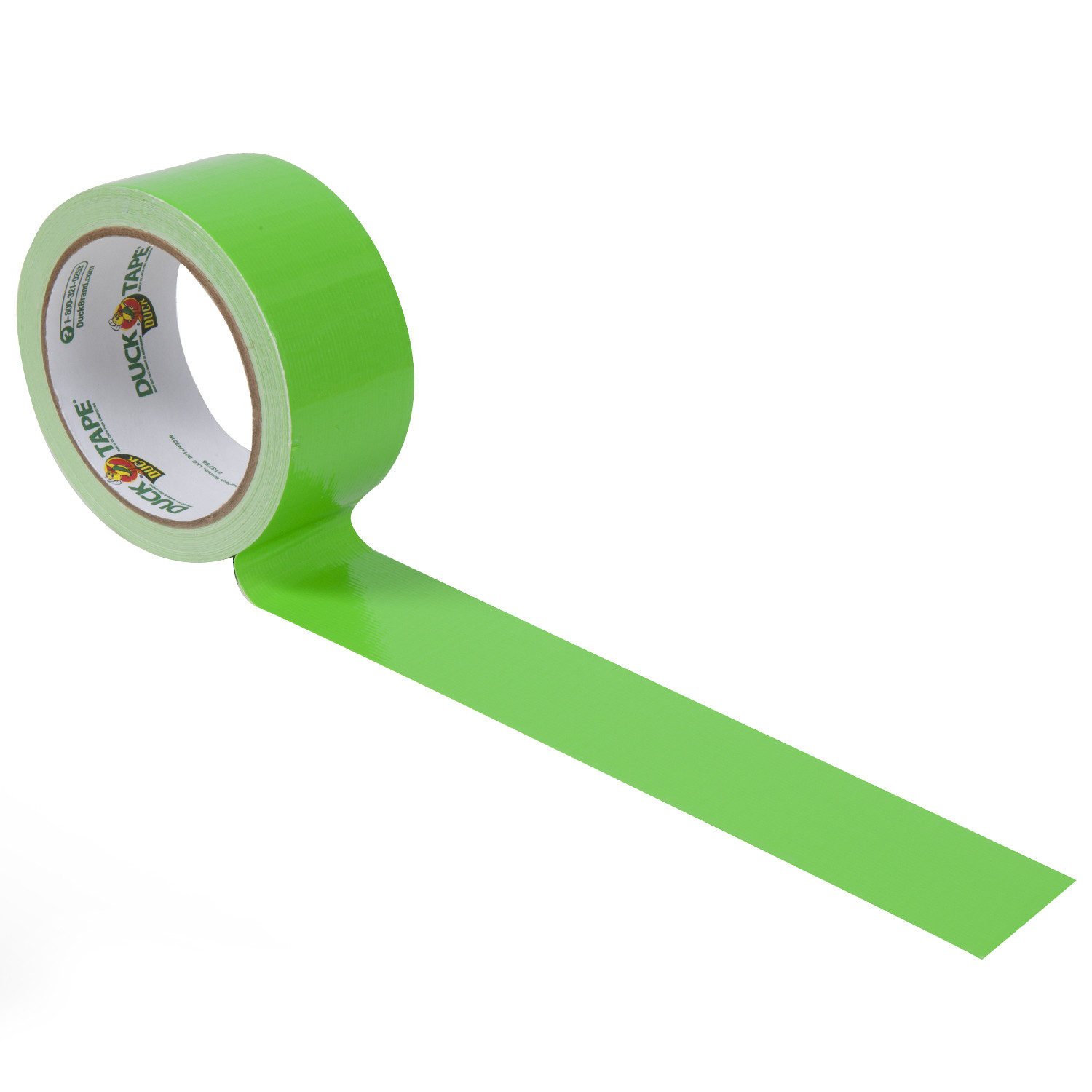 Duck 48mm x 13.7m Neon Twist of Lime Duct Tape Image 2