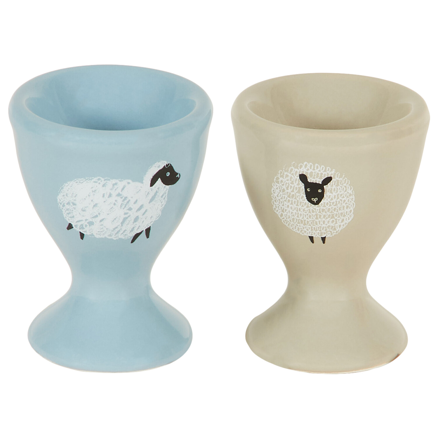 Highland Flock Egg Cup - Taupe or Blue Image 7