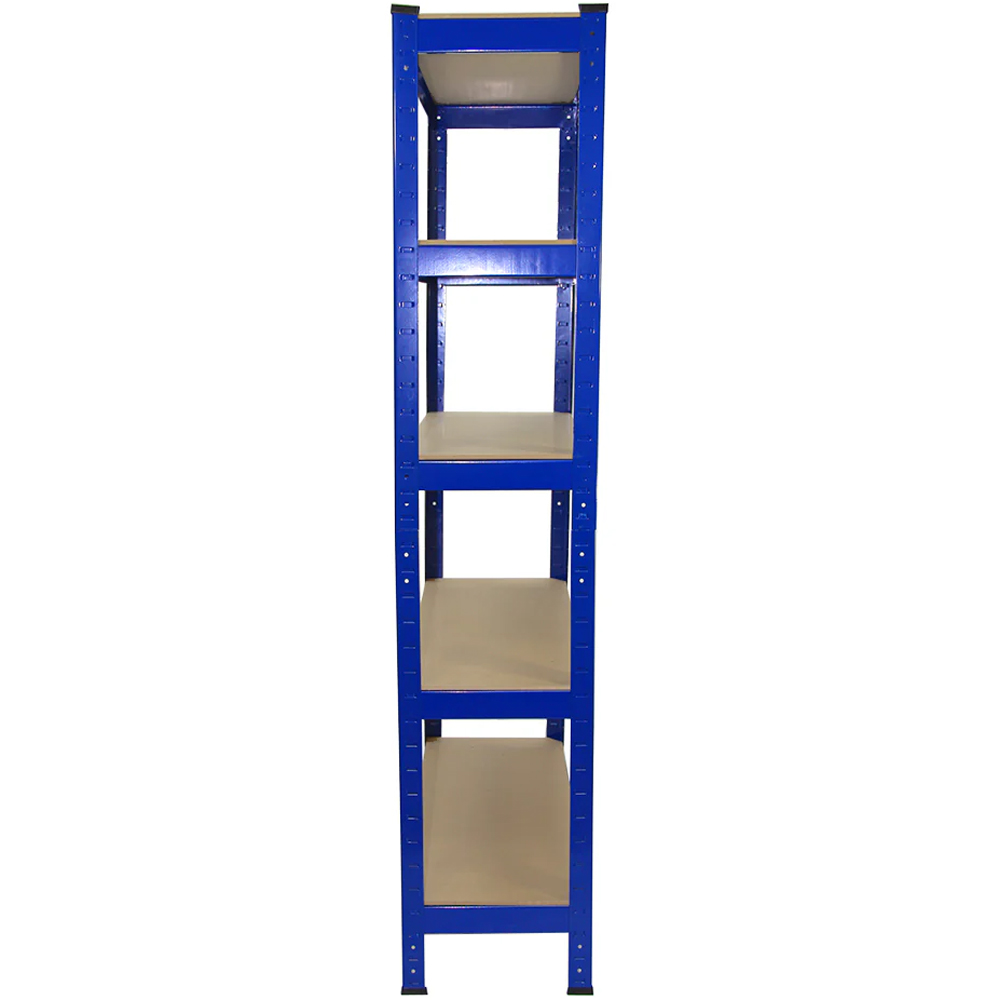 Monster Racking T-Rax Heavy Duty Blue Shelving Units 75cm 6 Pack Image 3