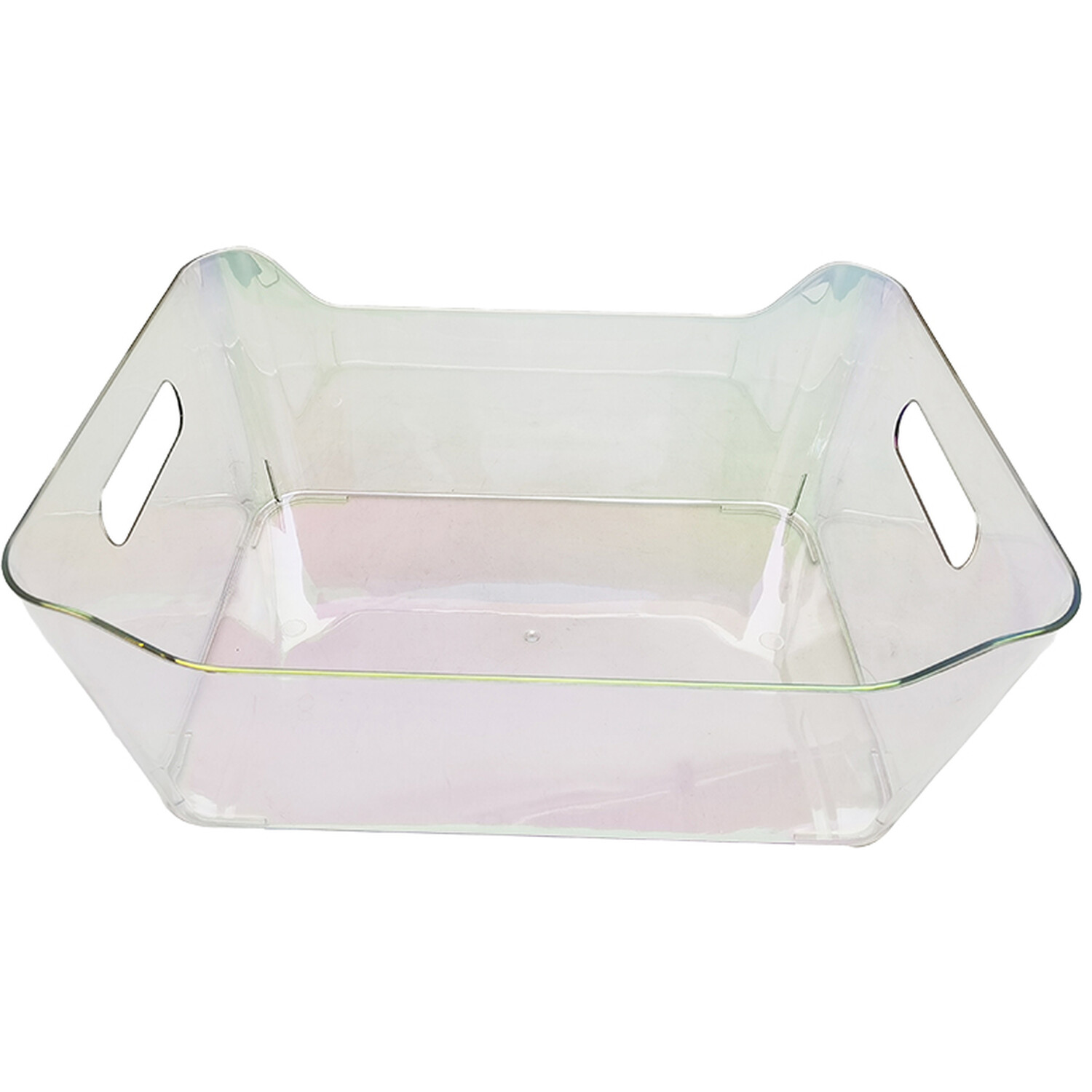 Holographic Storage Basket Clear Image 2