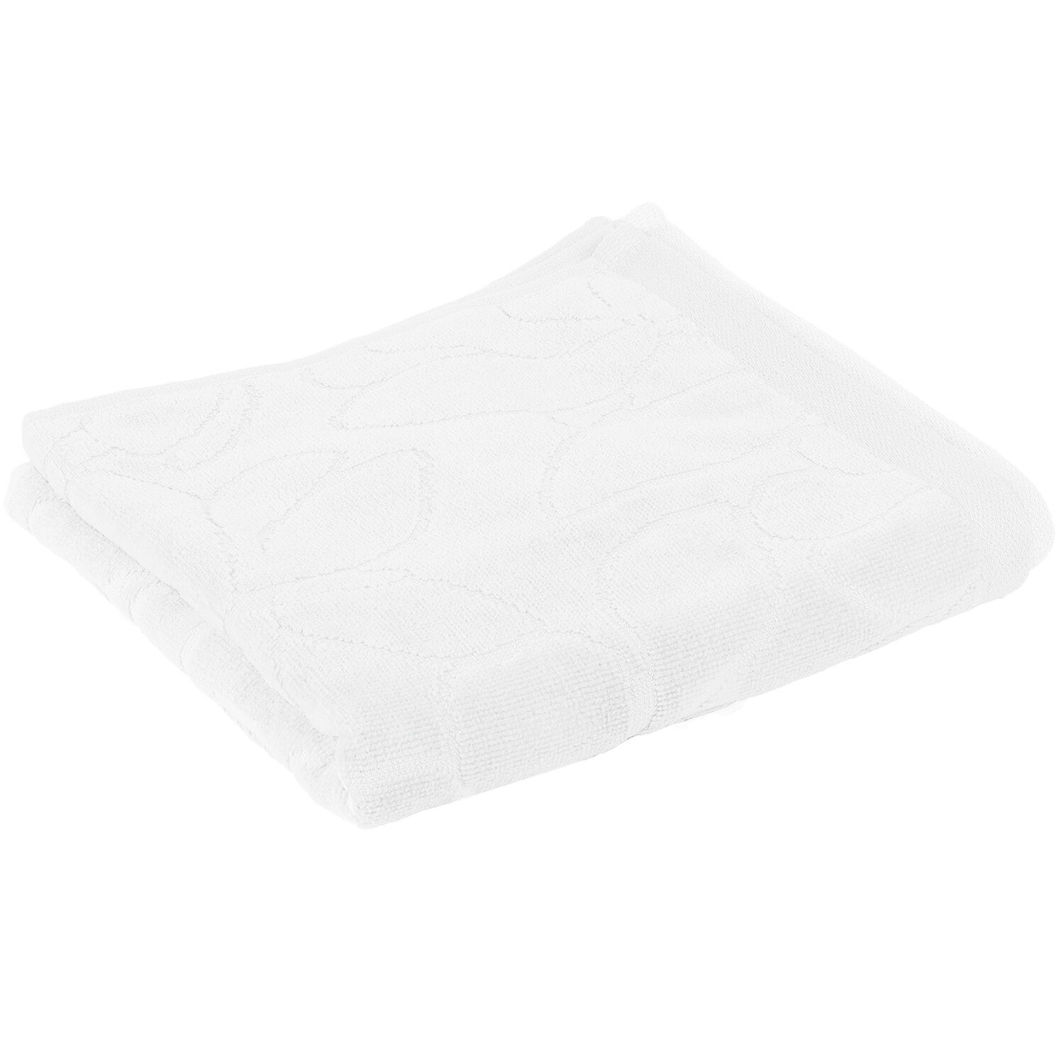 Garden Wisper Hand Towel - White Image 2