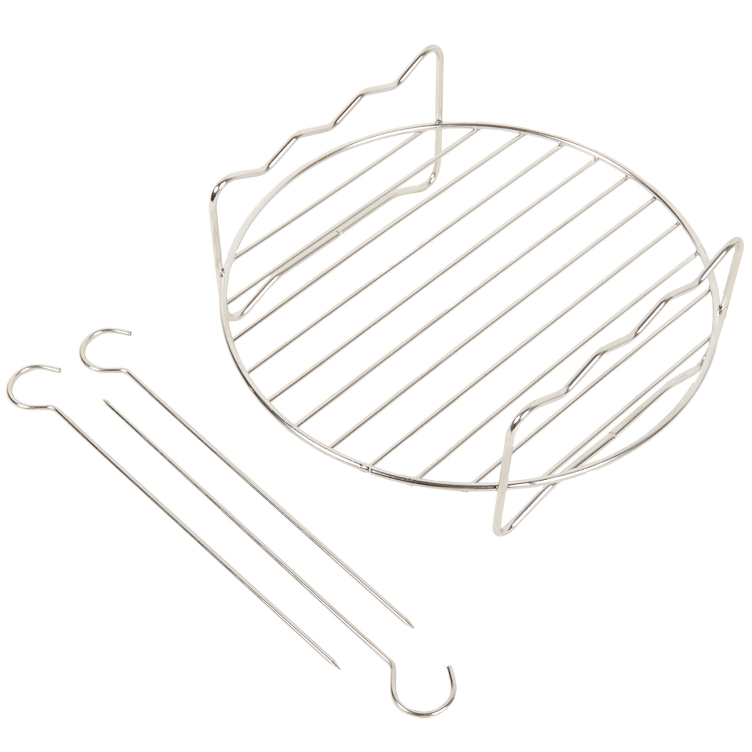 Rectangle Stainless Steel Airfryer Rack - Silver Image 6