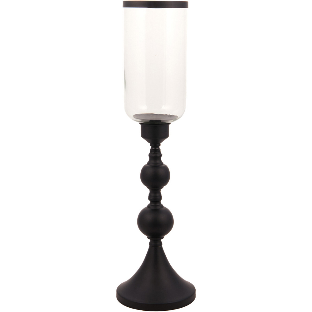 Black Table Top Candle Holder Image 5