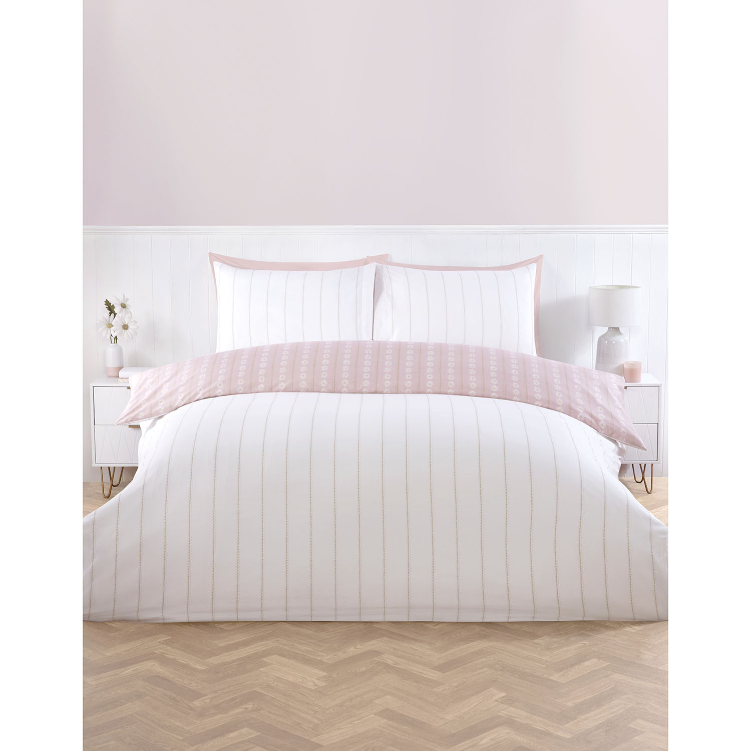 Florie Duvet Set - Blush / Double Image 2