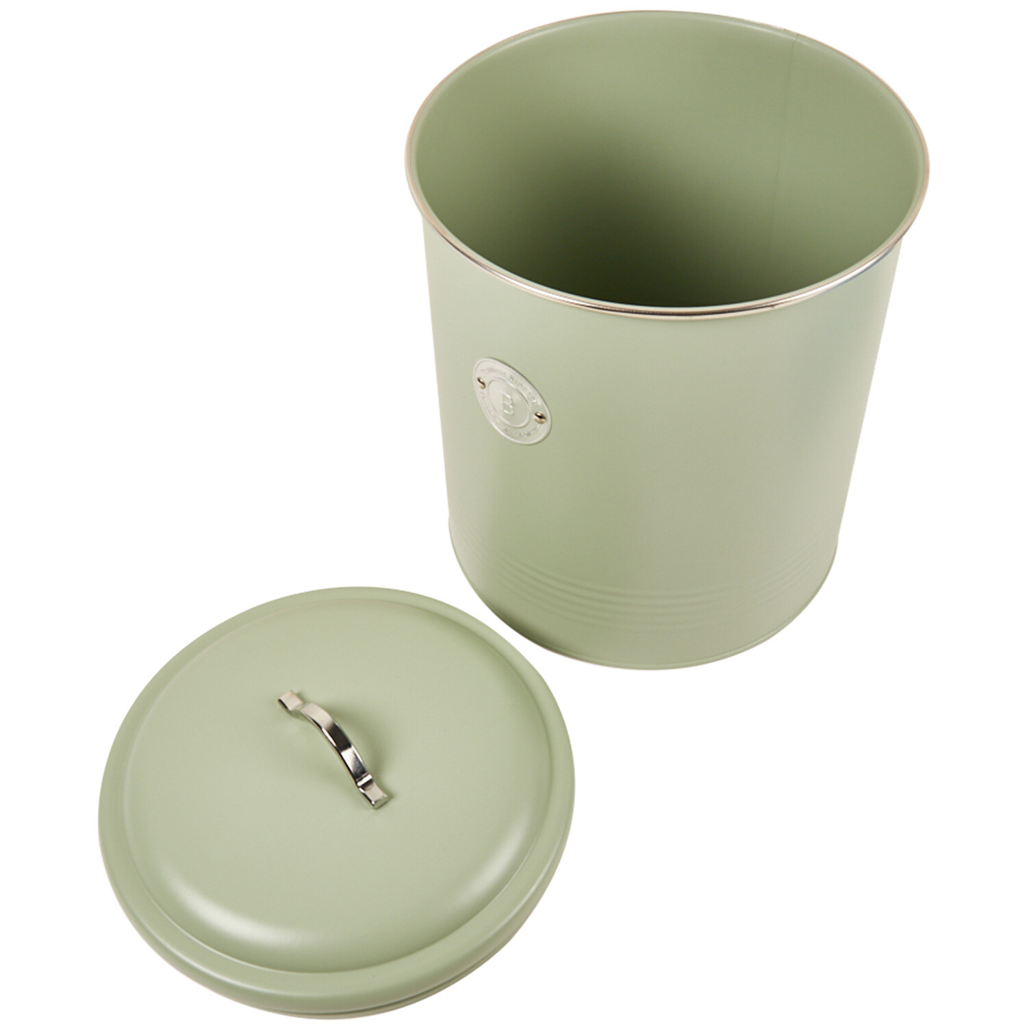 Ribbed Bread Canister - Sage Image 3