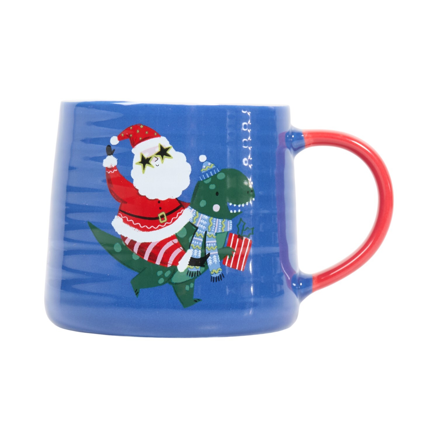 Santa Dinosaur or Cocktail Mug Image 3