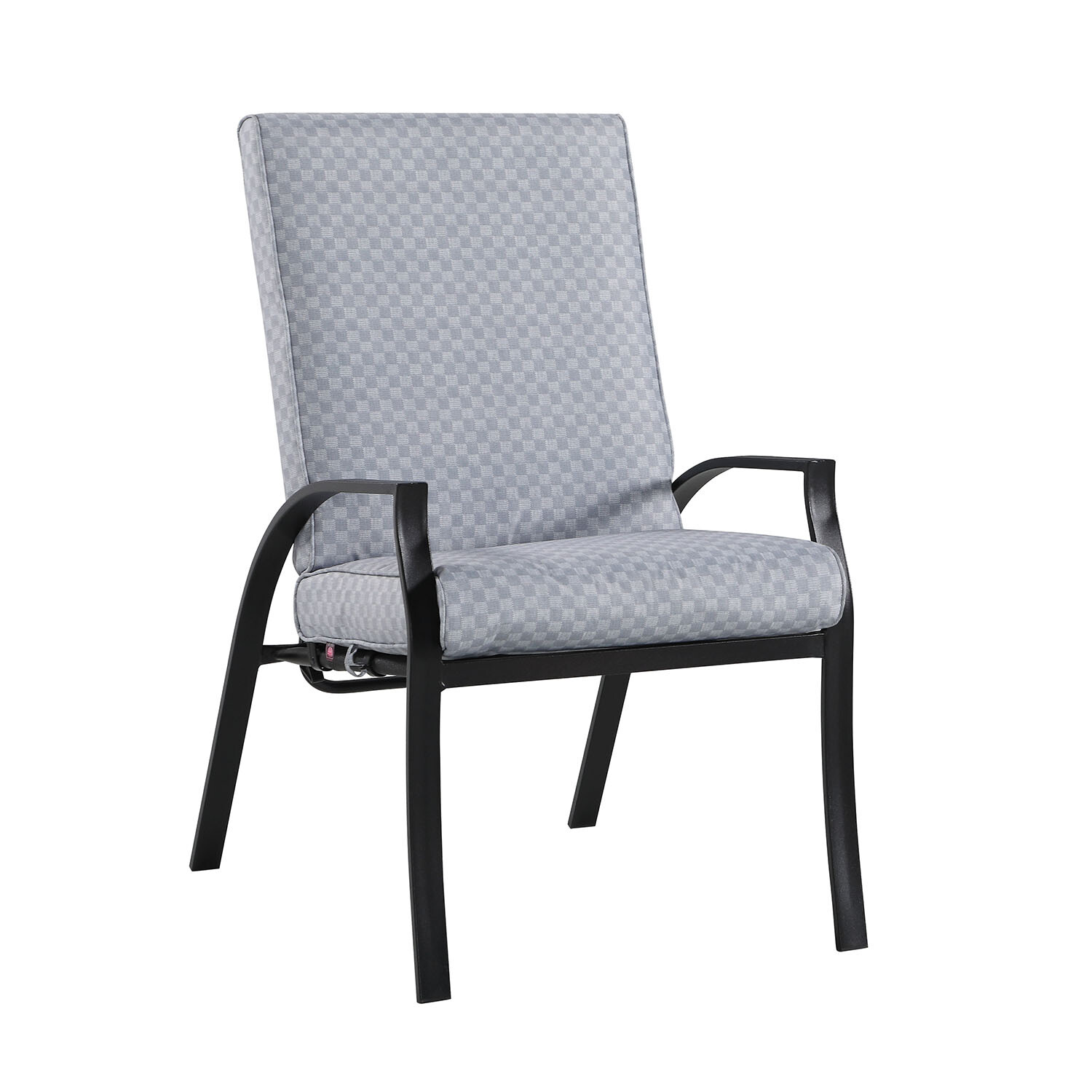 Malay Riviera 6 Seater Grey and Black Dining Set Image 7