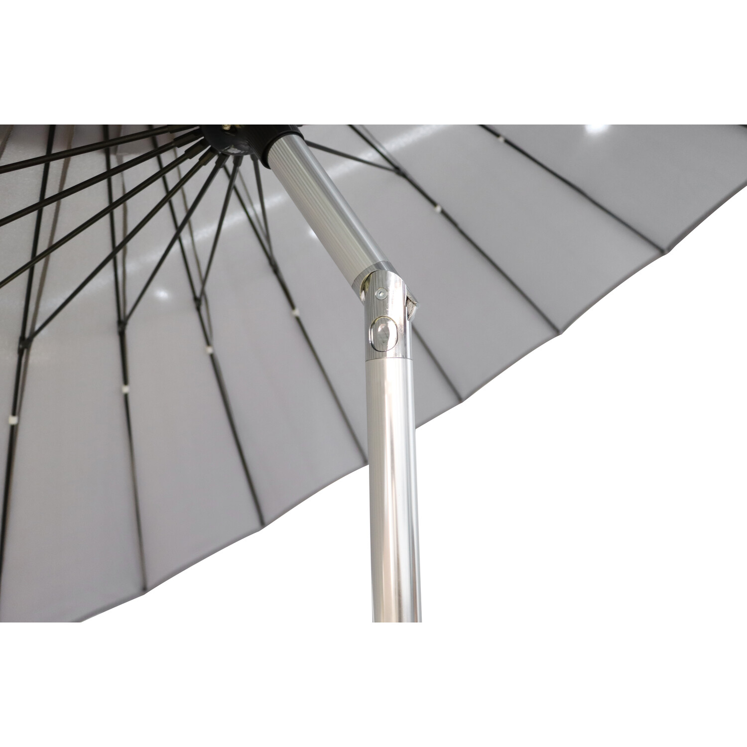 Shanghai Grey Umbrella 2.4m Image 5