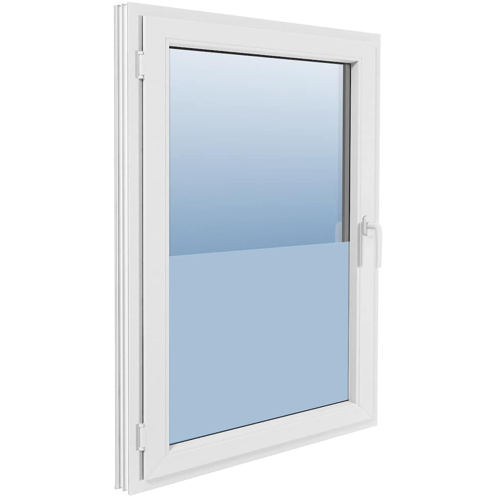 Walplus Frosted Grey Window Film 90cm x 10m Image 5