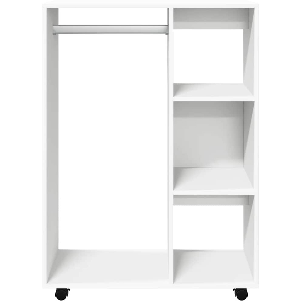 Walplus 3 Shelf White Open Wardrobe Image 3