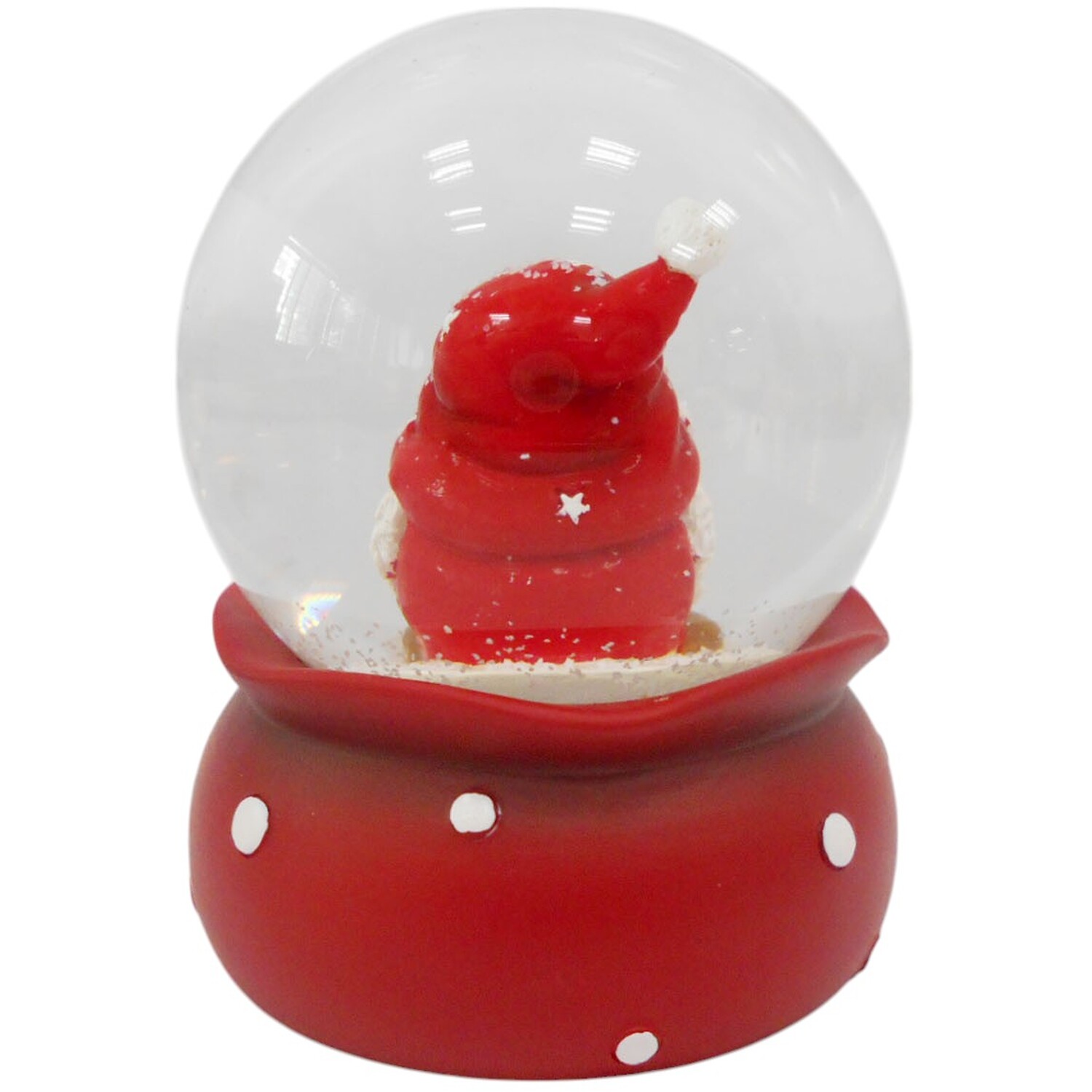 Festive Gonk Snow Globe Red Image 4