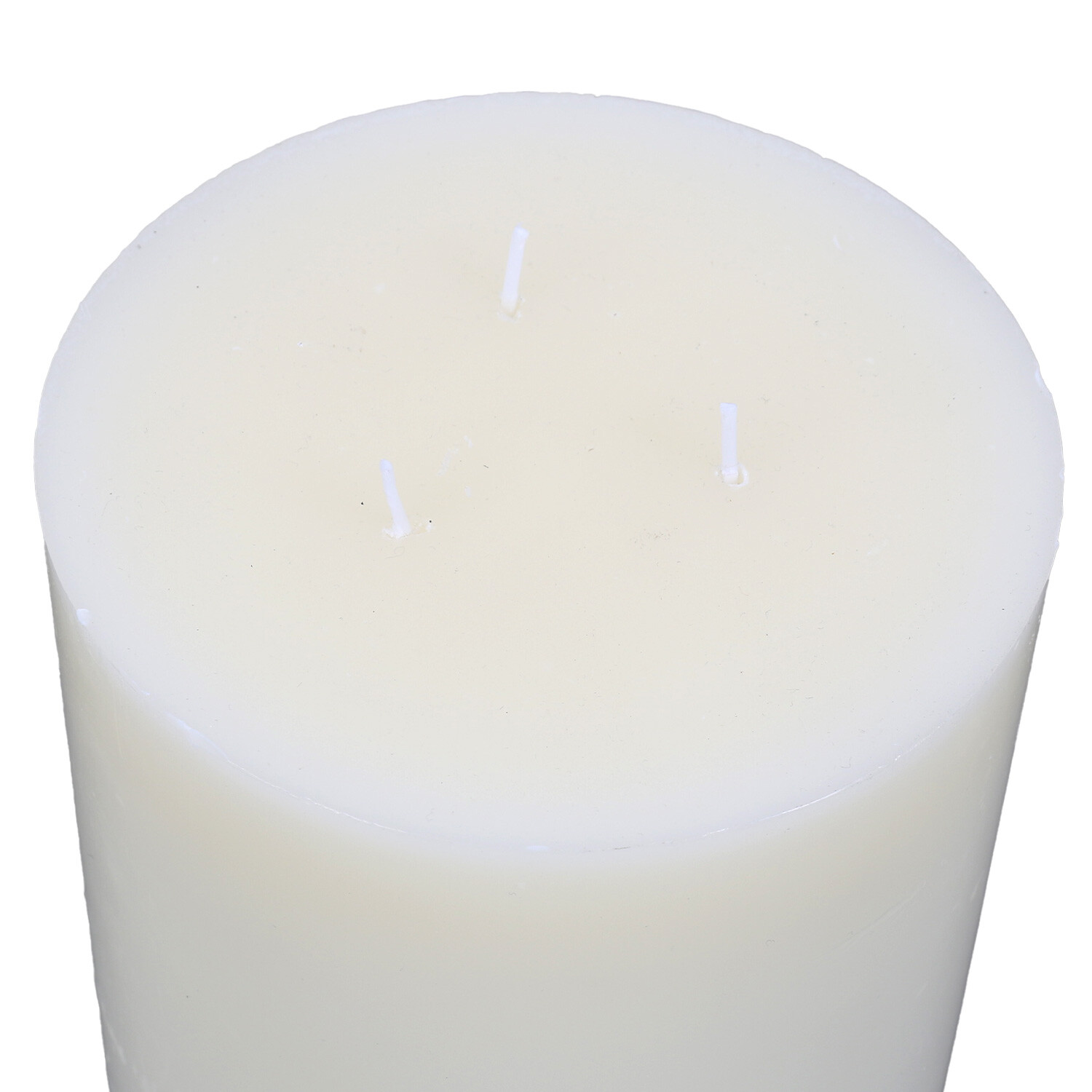 White Large Church Candle Image 2