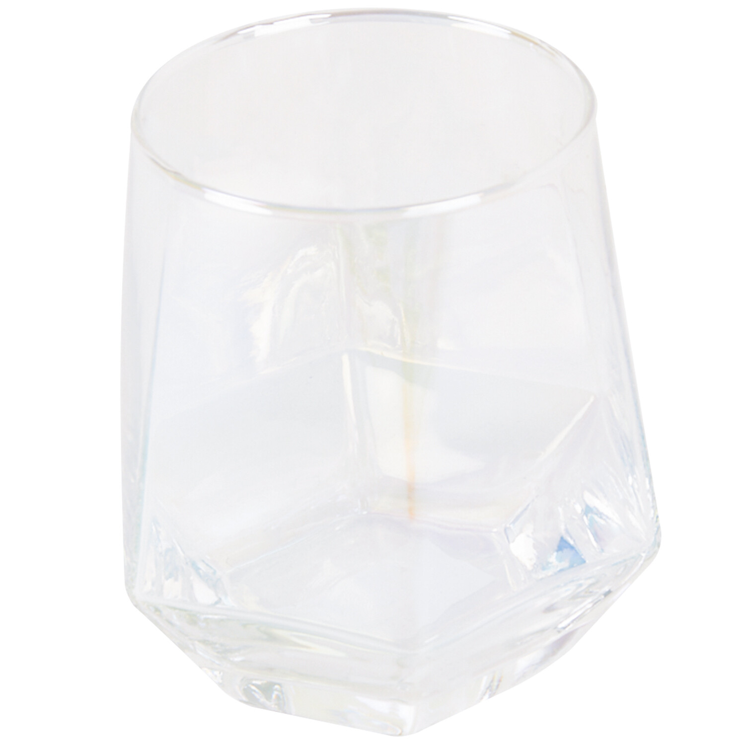 Lustre Hexagon Tumbler 320ml - Clear Image 5