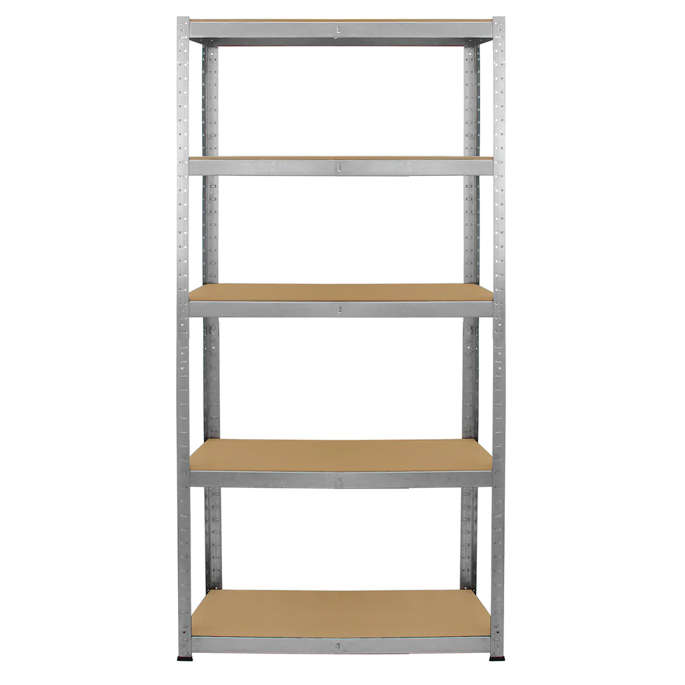 Monster Shop Galwix Galvanised Steel Shelves Racking 90cm Set of 10 Image 3
