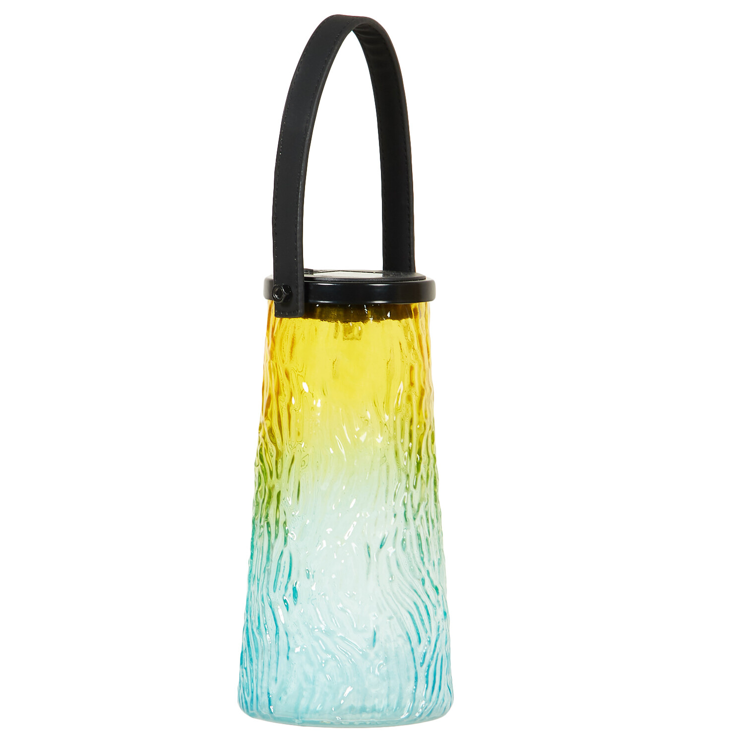 Solar Ombre Glass Lantern - Multicolour Image 2