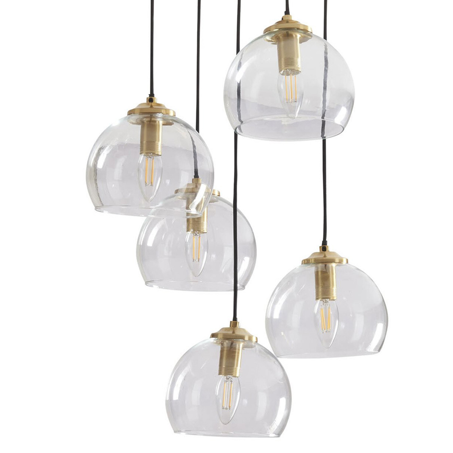 Genoa Brass Fitting 5 Ceiling Light Image 4