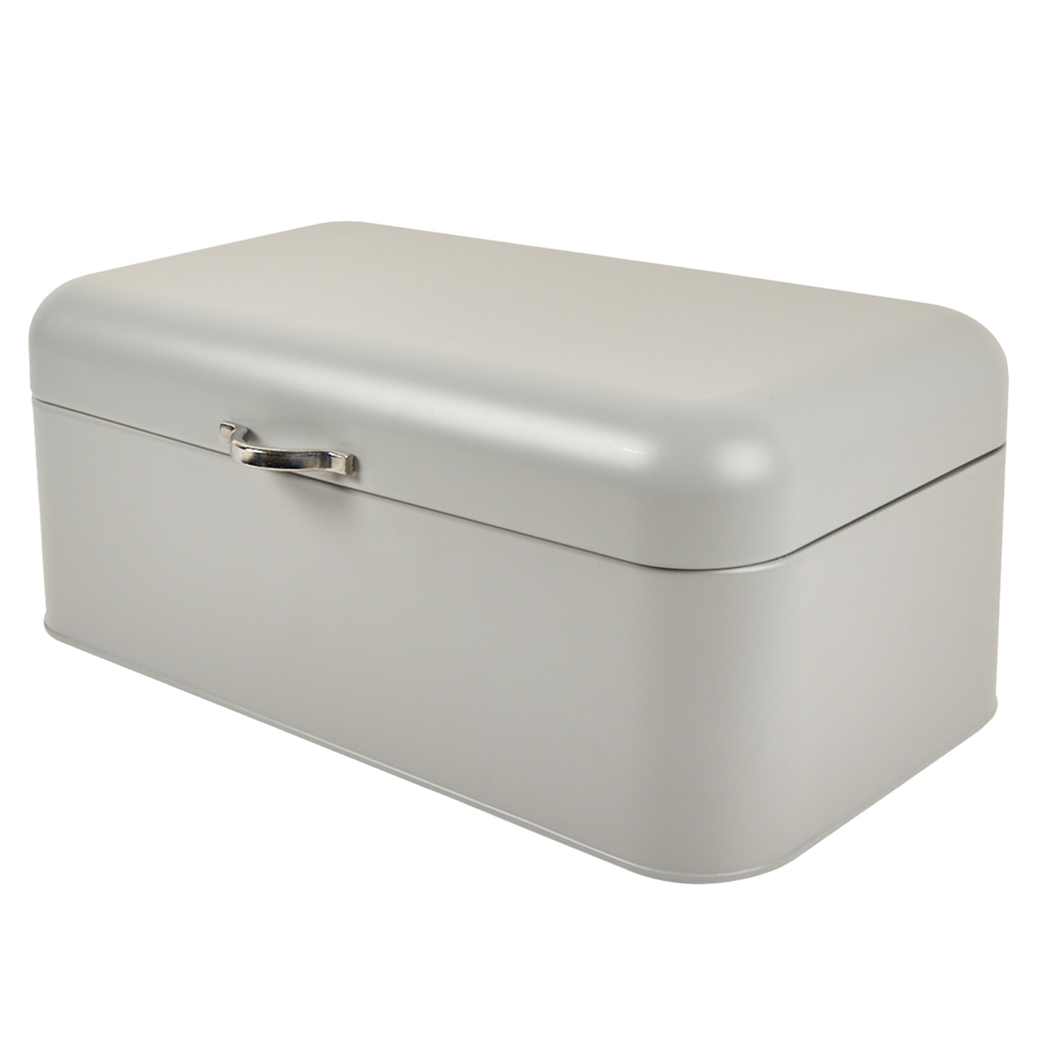 Grey Rectangular Bread Bin - Grey Image 5