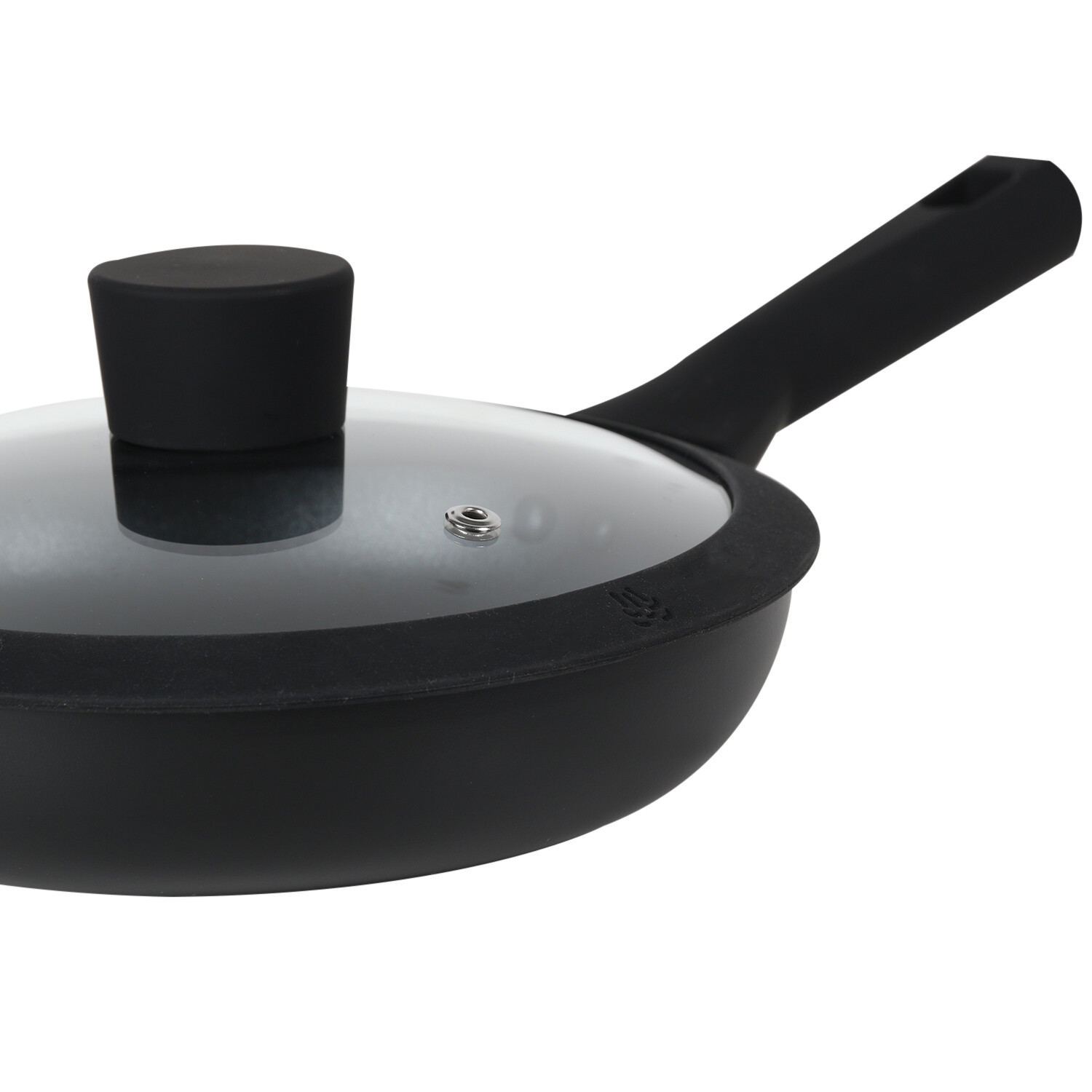Soft Touch Non Stick Saucepan Set - Black / 18cm Saucepan Image 20