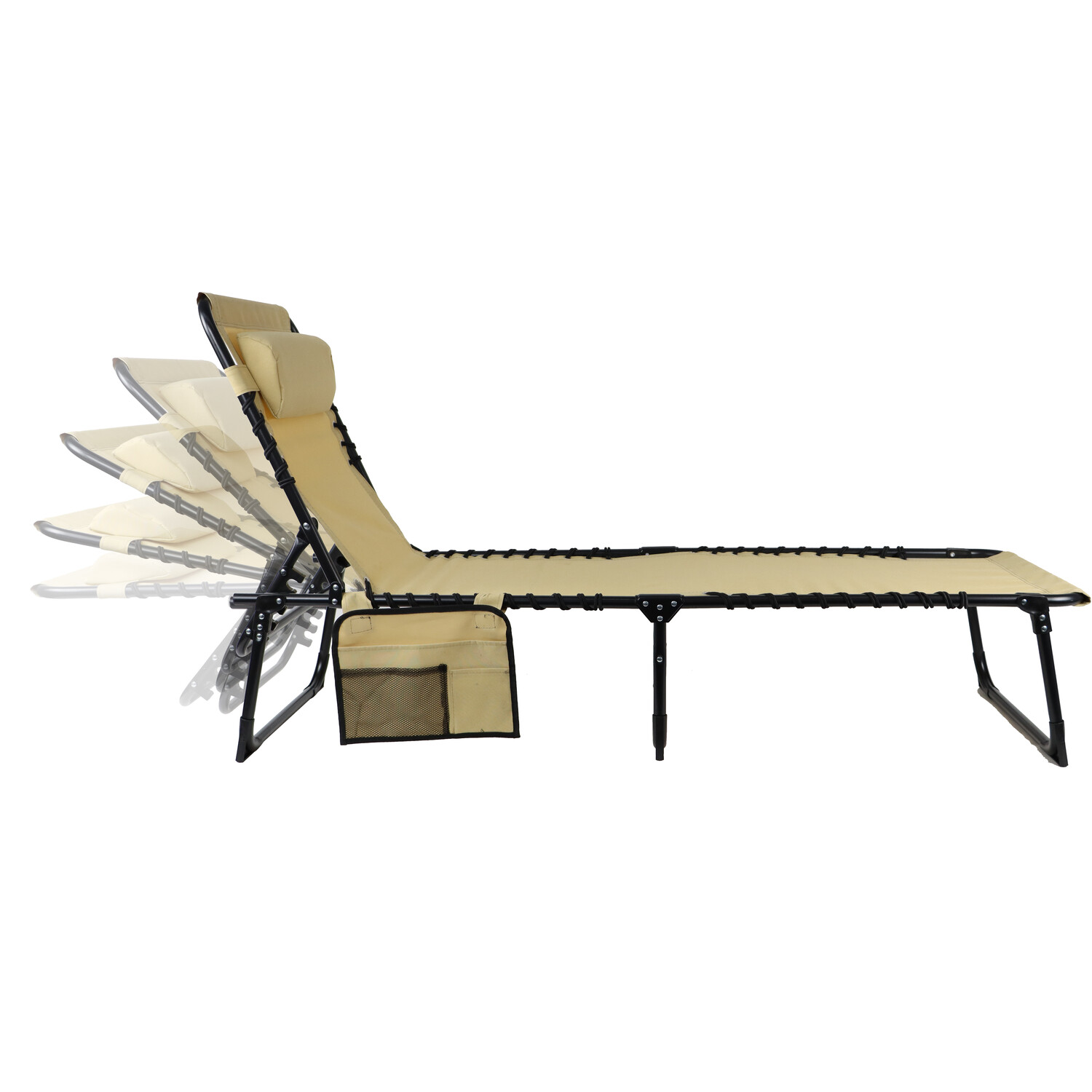 Bahama Sunlounger - Yellow Image 3