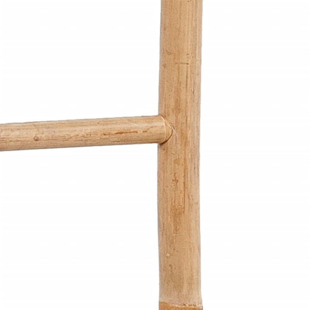 Walplus 6 Rung Natural Bamboo Towel Ladder Image 4