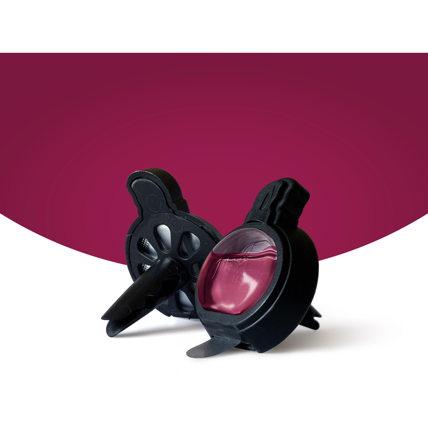 Pack of 2 Frsh Scents Vent Clip Oil Diffusers - Black Cherry Image 3