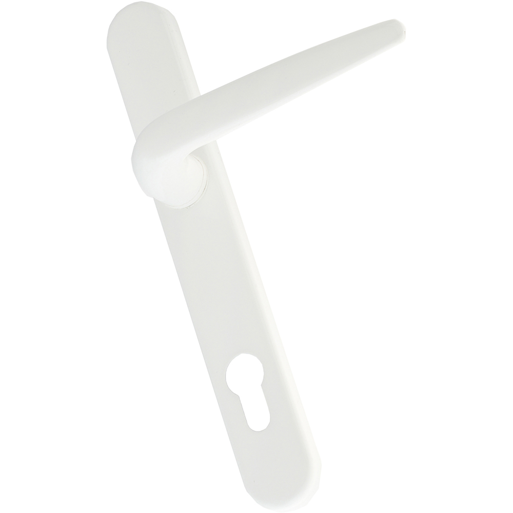 Crystal White Full Glass RH Clear Glass uPVC Double Glazed Door 2090 x 920mm Image 6