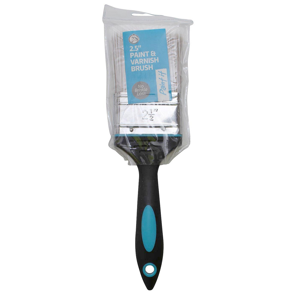 Prepare It 2.5 inch No Bristle Loss Paint and Varnish Brush Image 2