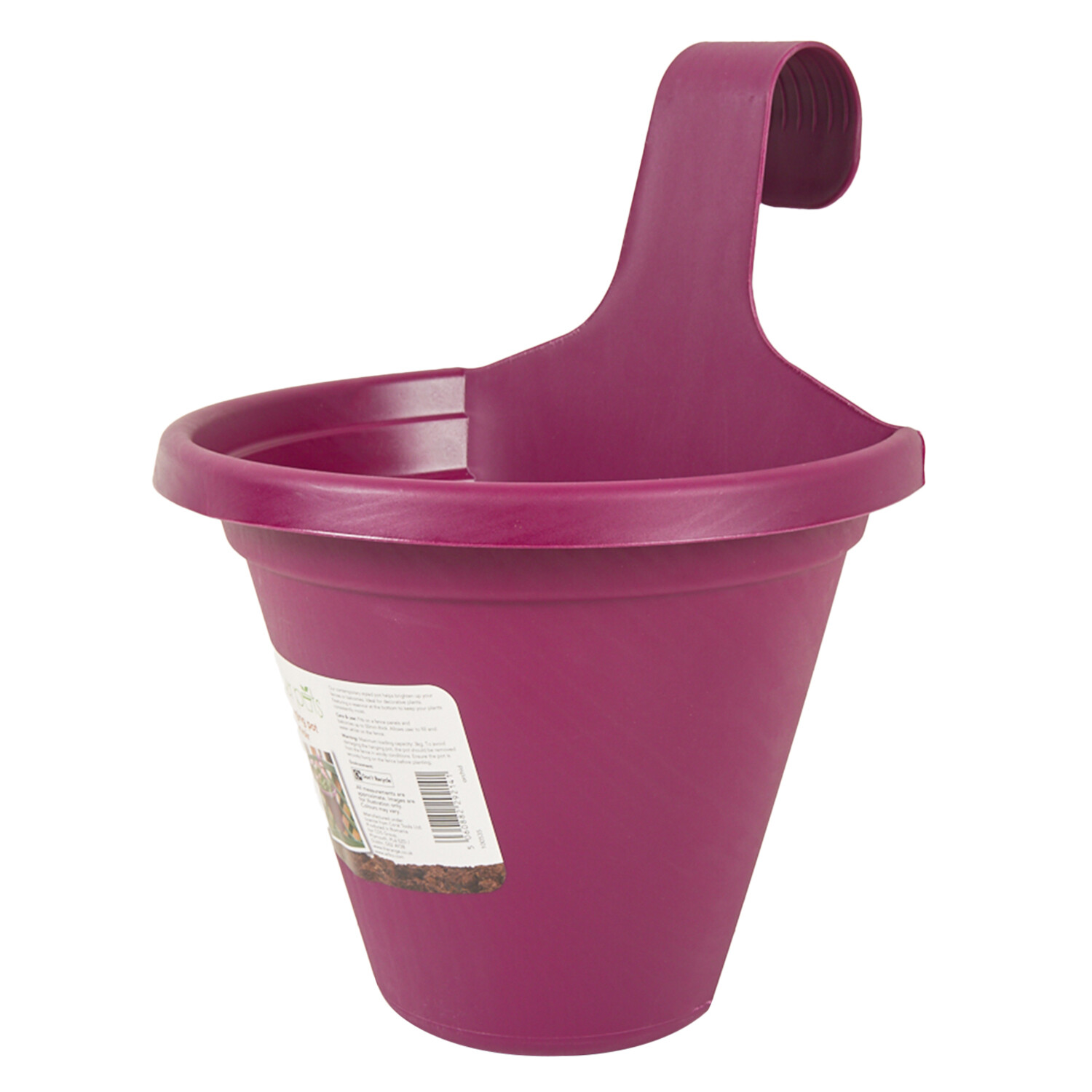 Clever Pots Hang Pot With Reservoir Orch Image 2