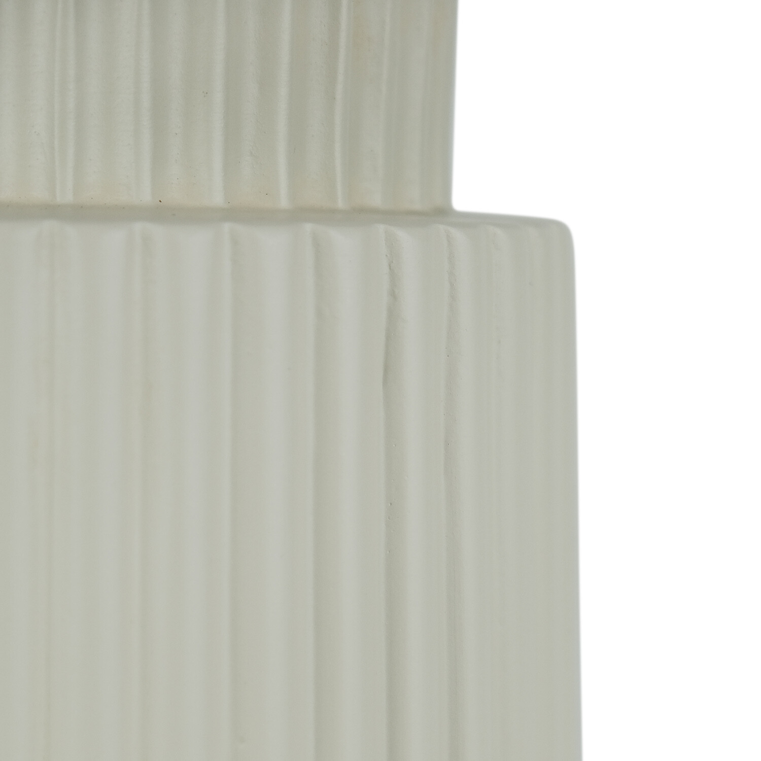 Creole Ceramic Table Lamp - Cream Image 2