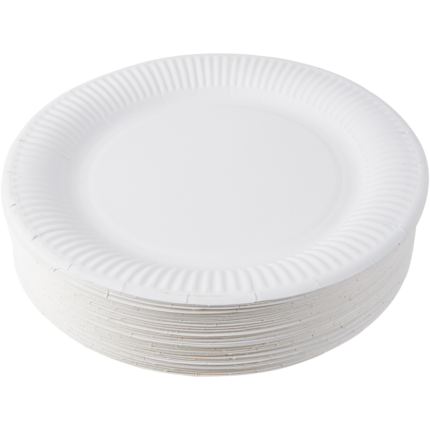 My Kitchen White Paper Plate 100 Pack Image 2