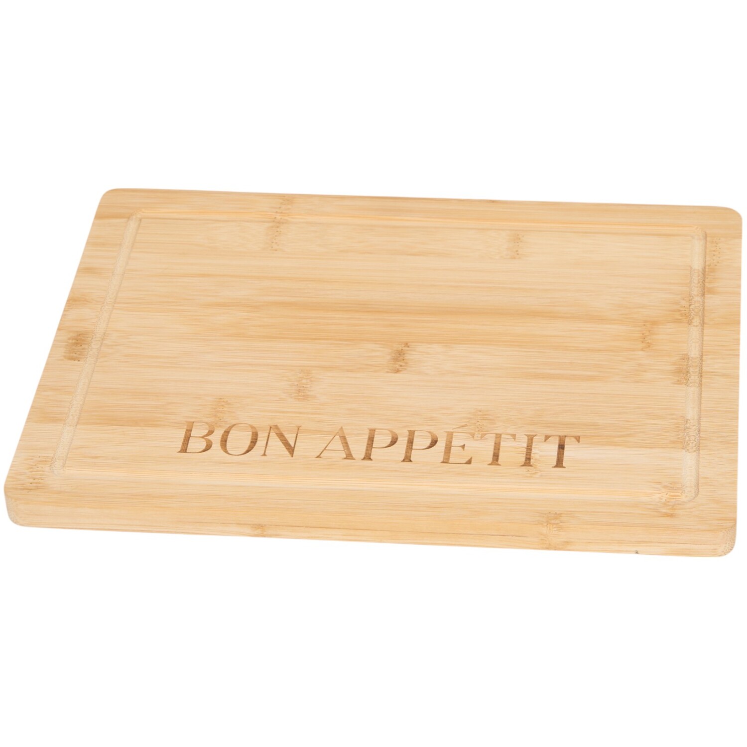 Large Bamboo Bon Appetit Chopping Board Natural Image 2