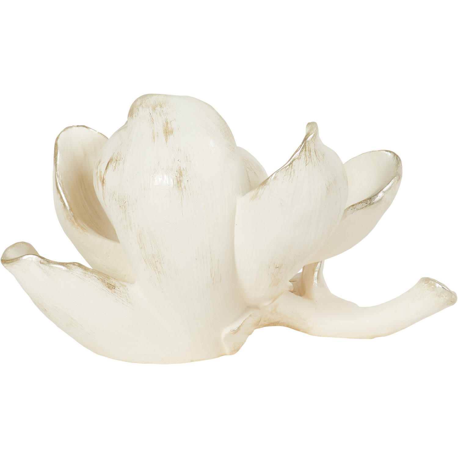 Magnolia Ornament - White Image 3