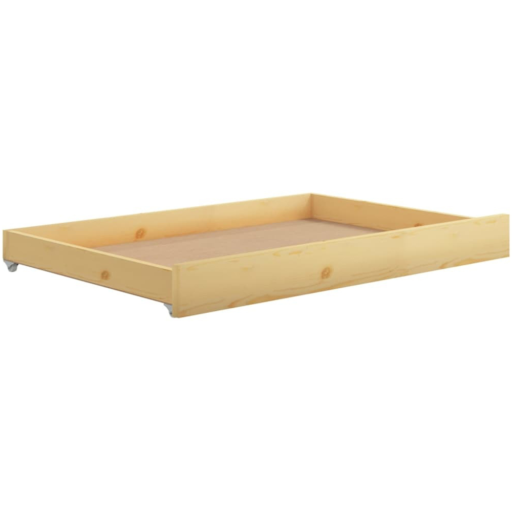 Walplus Natural Pinewood Day Bed Drawer Set of 2 Image 4
